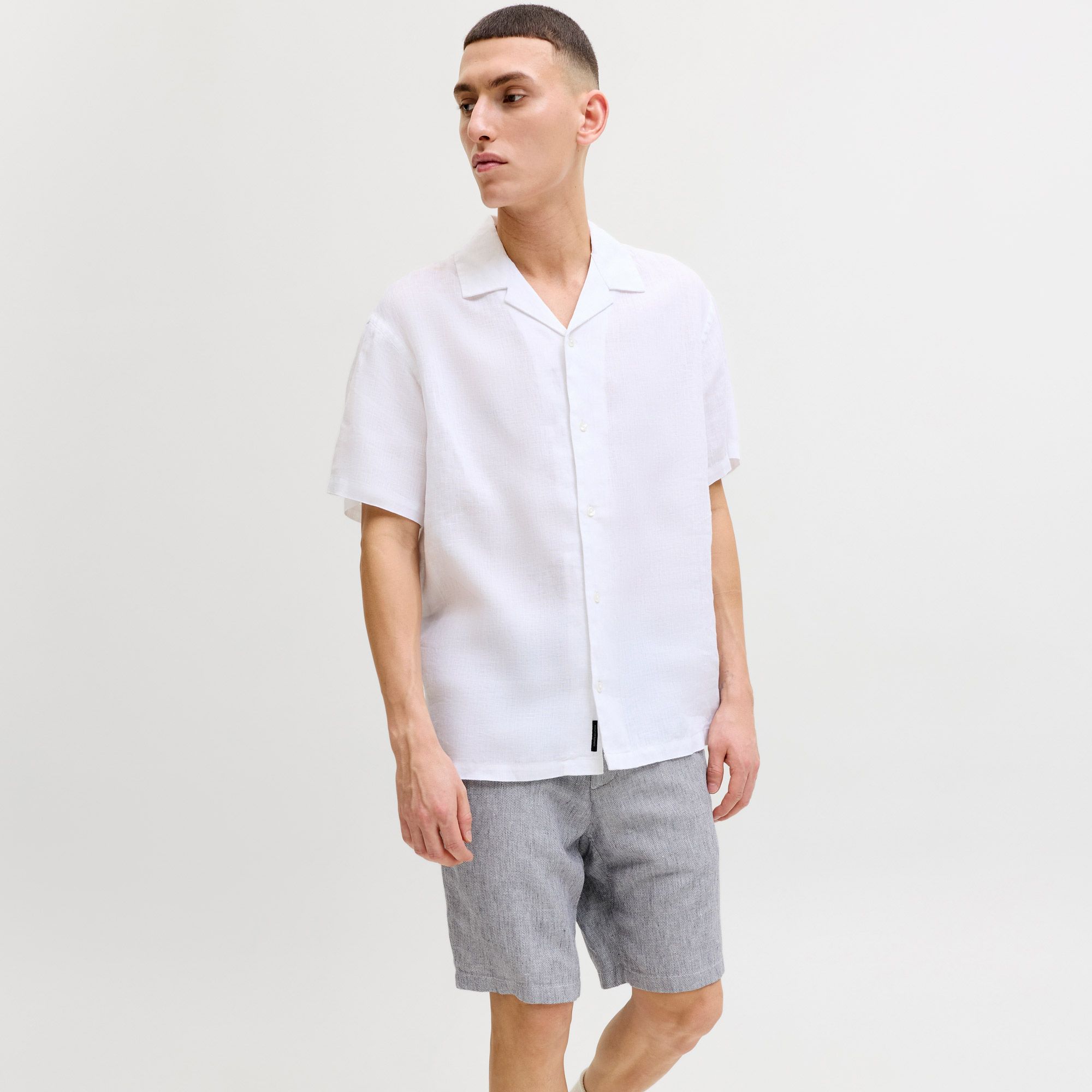Jack & Jones Stace Mykonos Linen Blend Short Heren
