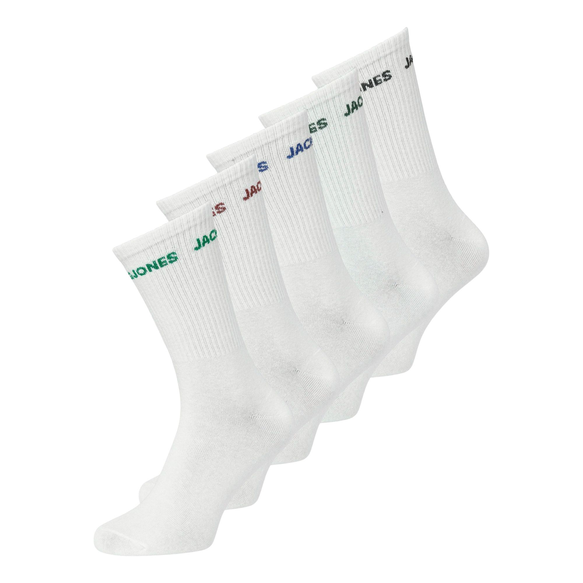Jack &amp; Jones Basic Logo Tennis Socks Men (5-pack)