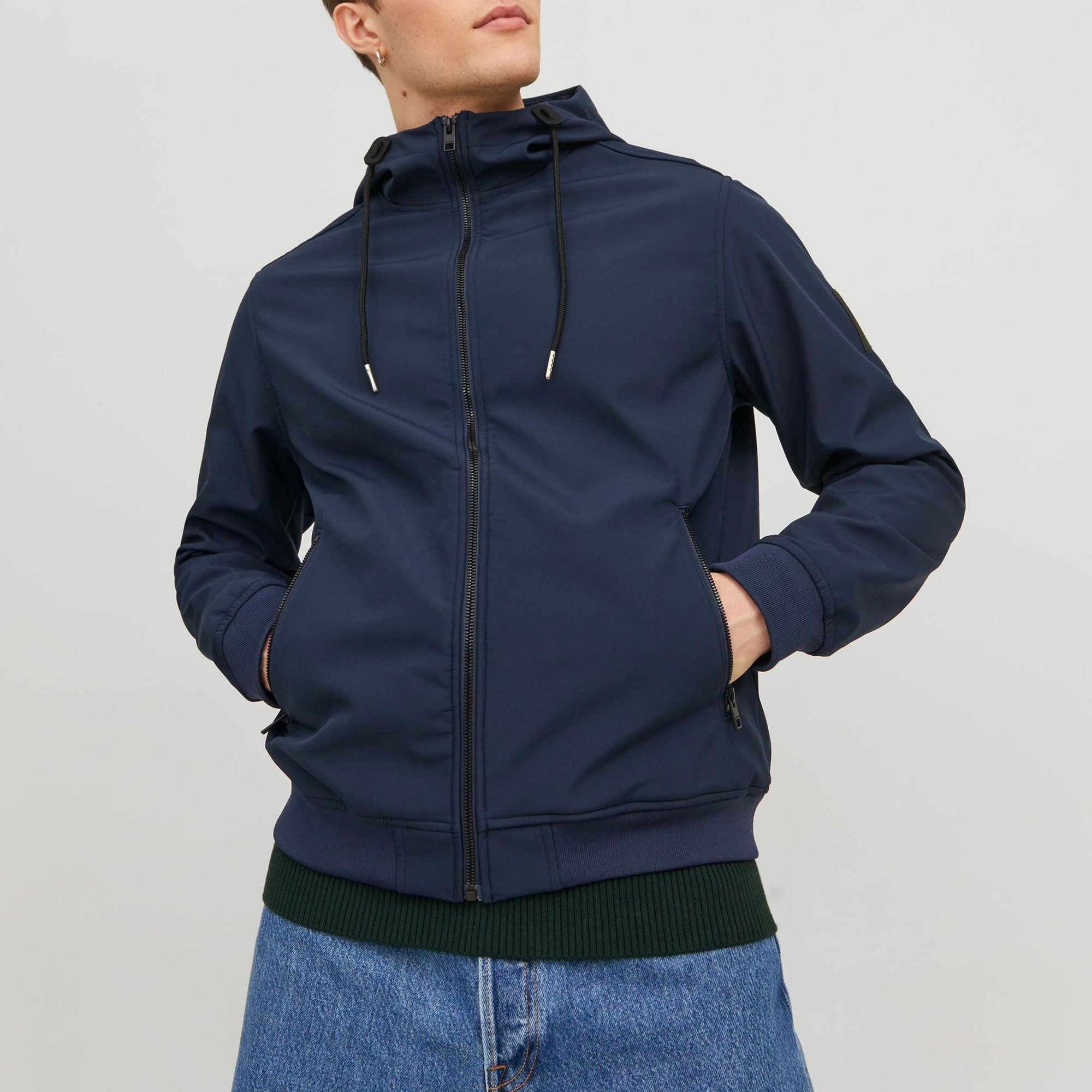 Jack & Jones Basic Hooded Softshell Jas Heren