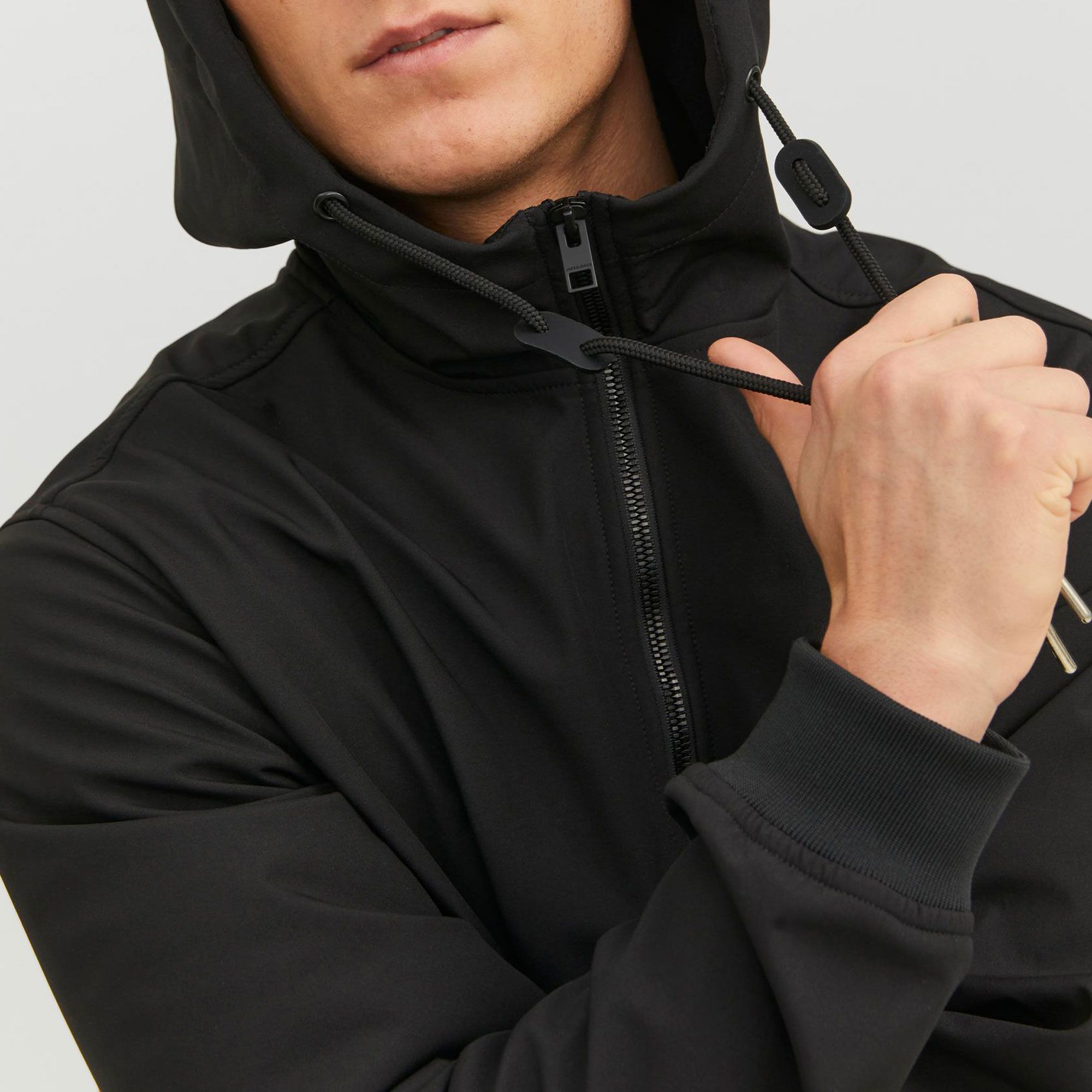Jack & Jones Basic Hooded Softshell Jas Heren