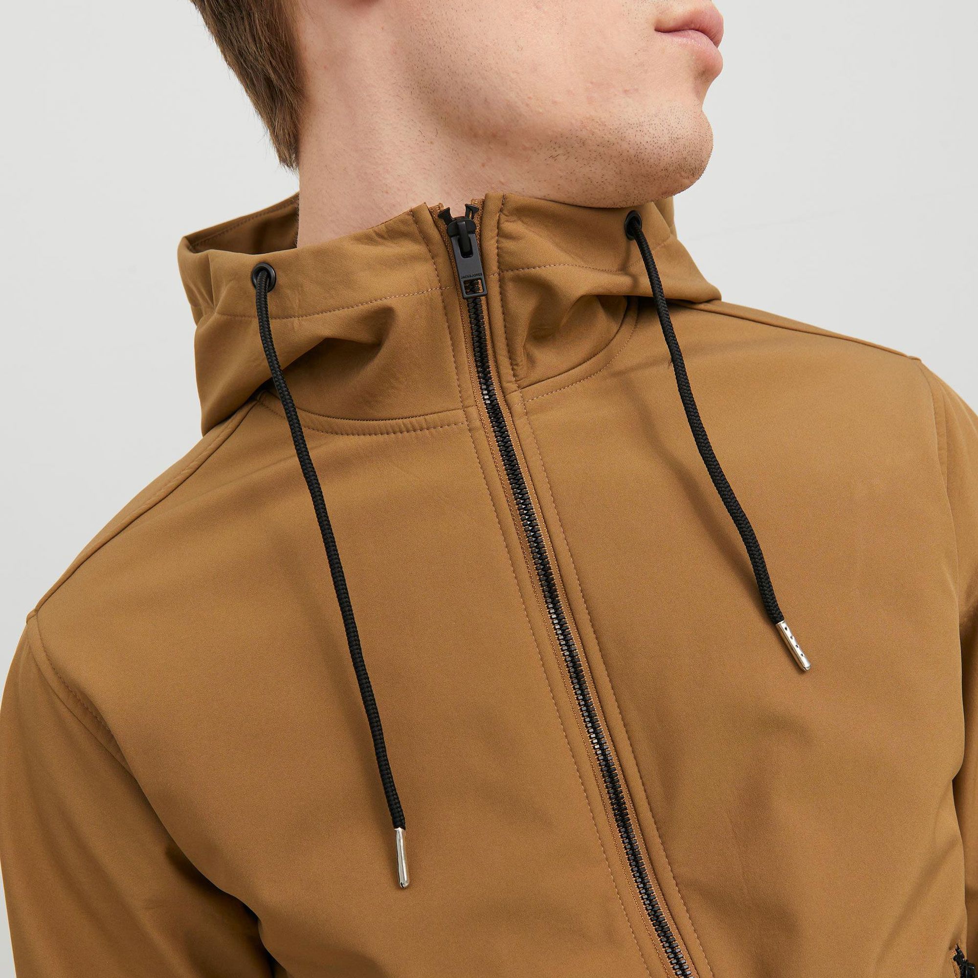 Jack & Jones Basic Hooded Softshell Jas Heren