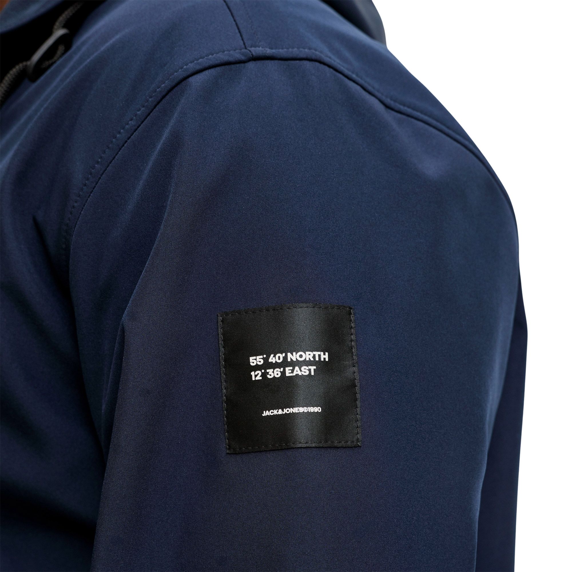 Jack & Jones Basic Hooded Softshell Jacke Herren (plussize)