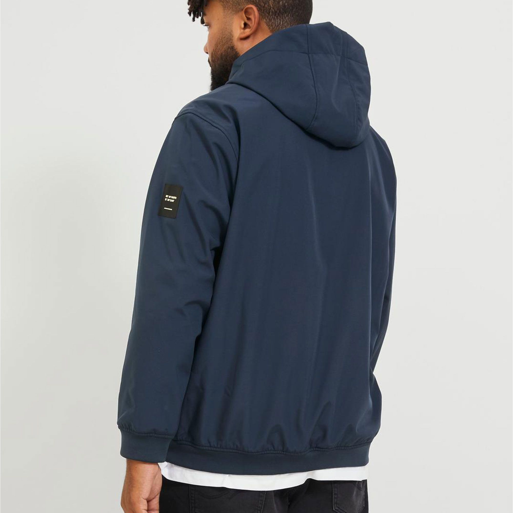 Jack & Jones Basic Hooded Softshell Jas Heren (plussize)