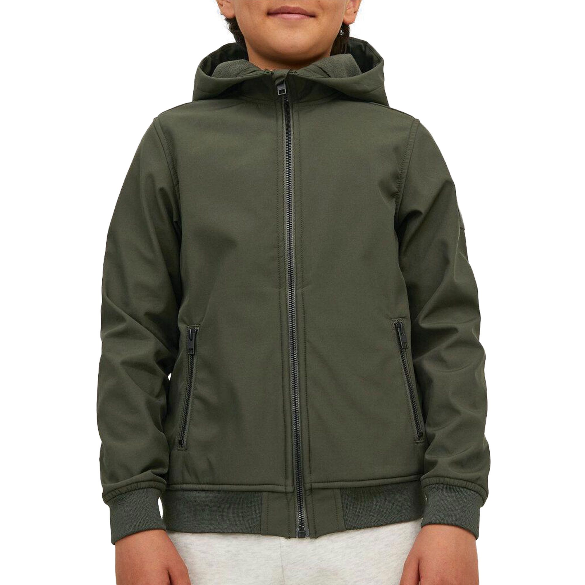 Jack & Jones Basic Hooded Softshell Jacket Junior