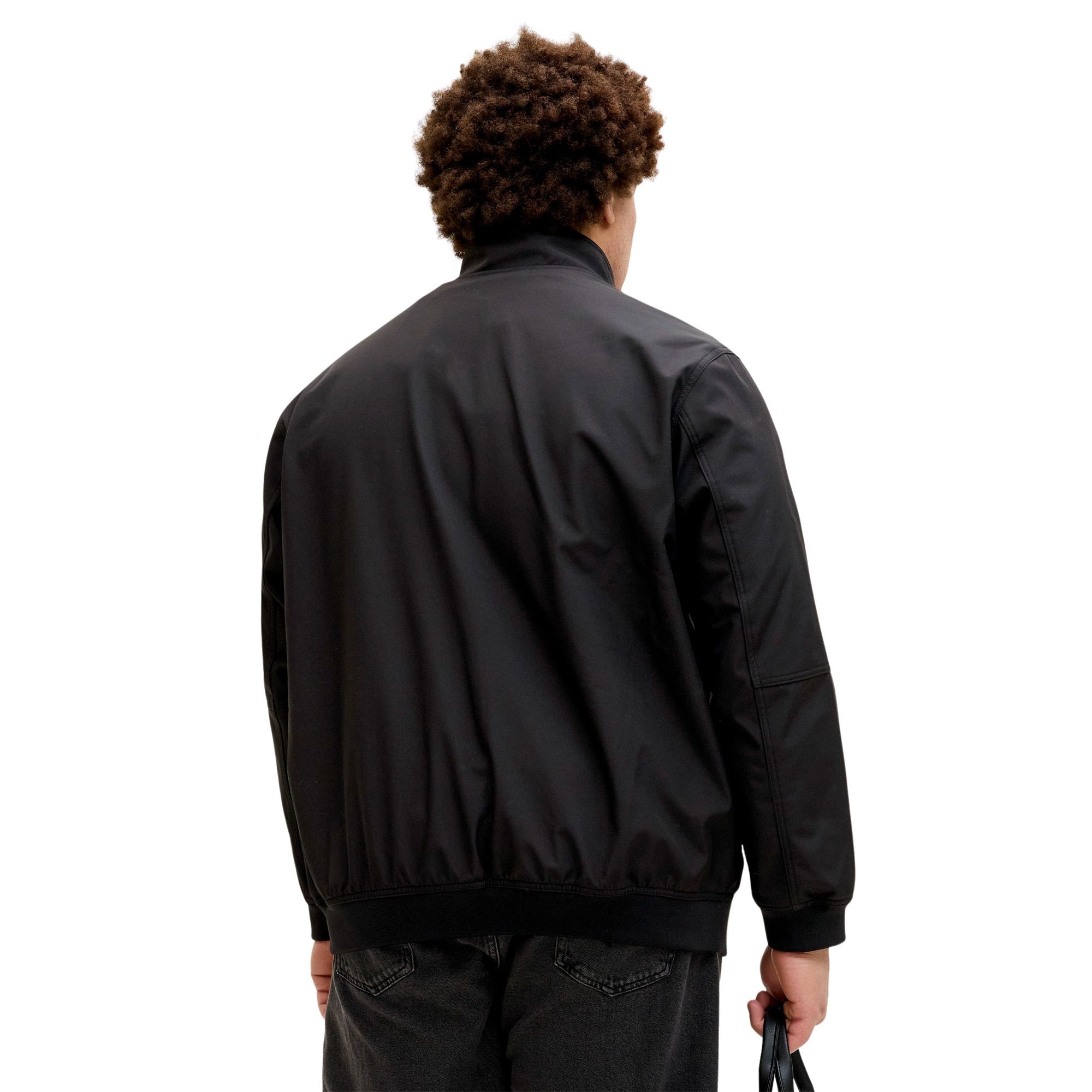 Jack & Jones Parker Collar Bomber Softshell Jas Heren (plussize)