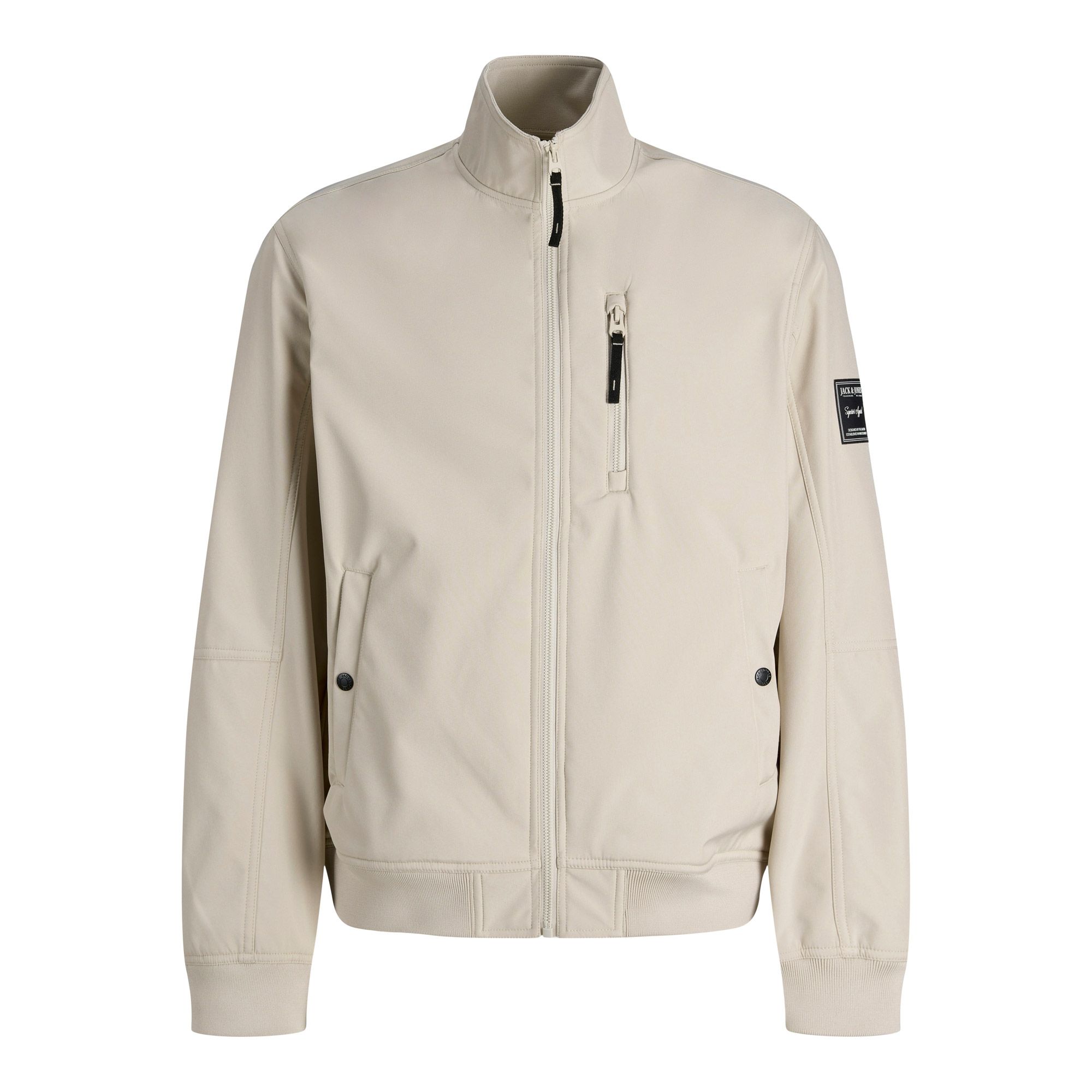 Jack & Jones Parker Collar Bomber Softshell Jas Heren (plussize)