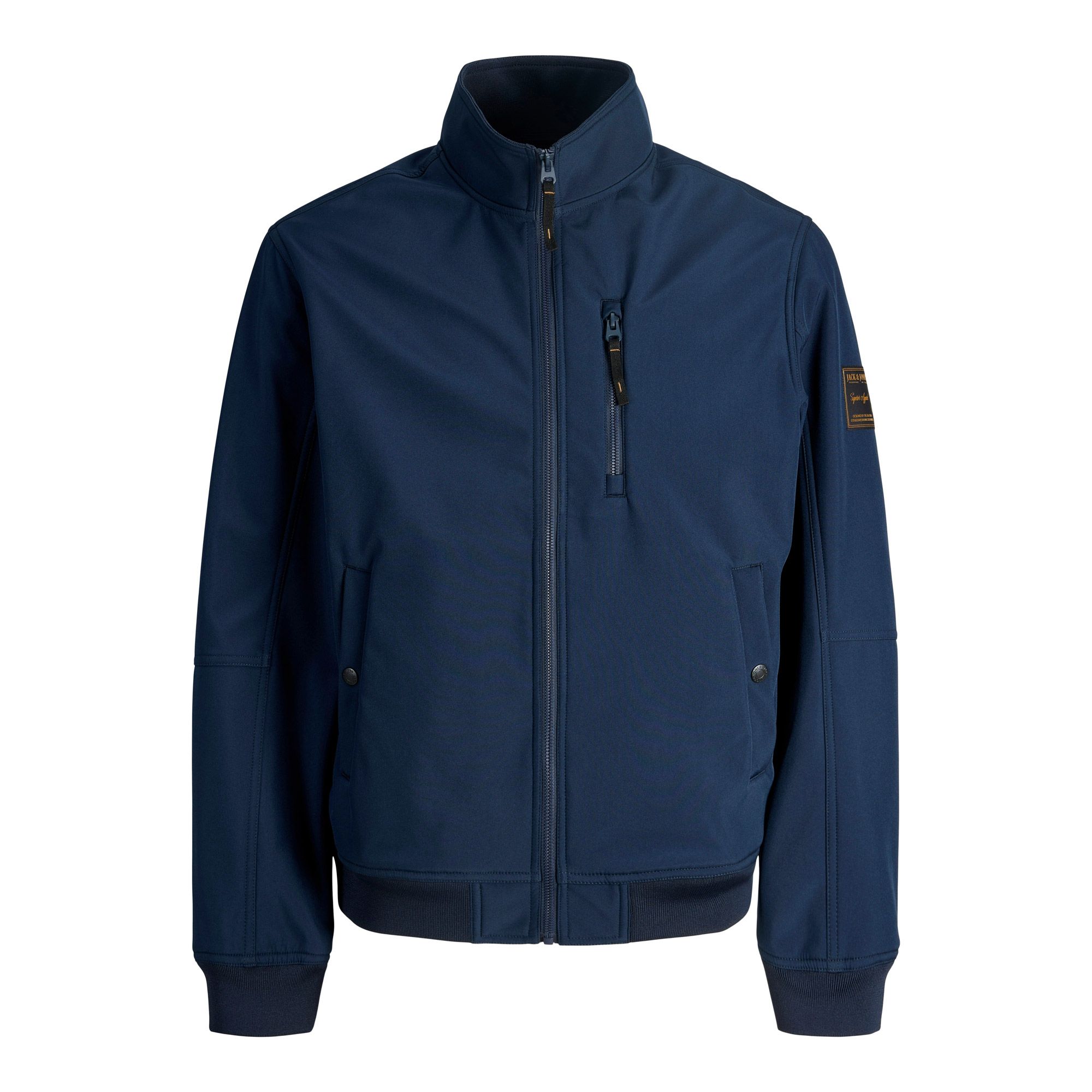 Jack & Jones Parker Collar Bomber Softshell Jas Heren (plussize)