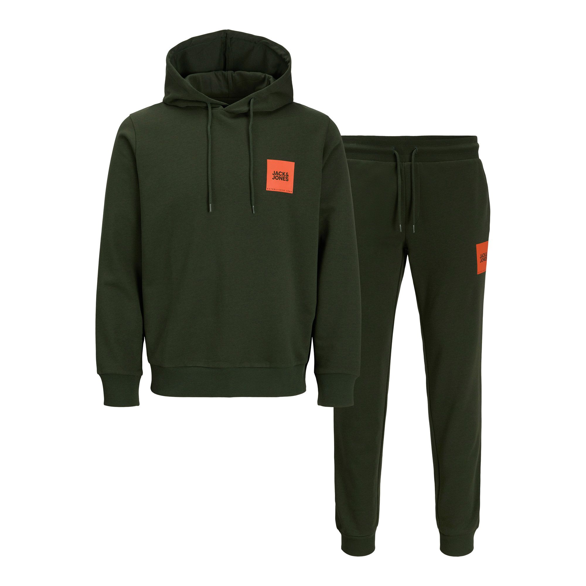 Jack &amp; Jones Lock Sweat Hood Set Hommes
