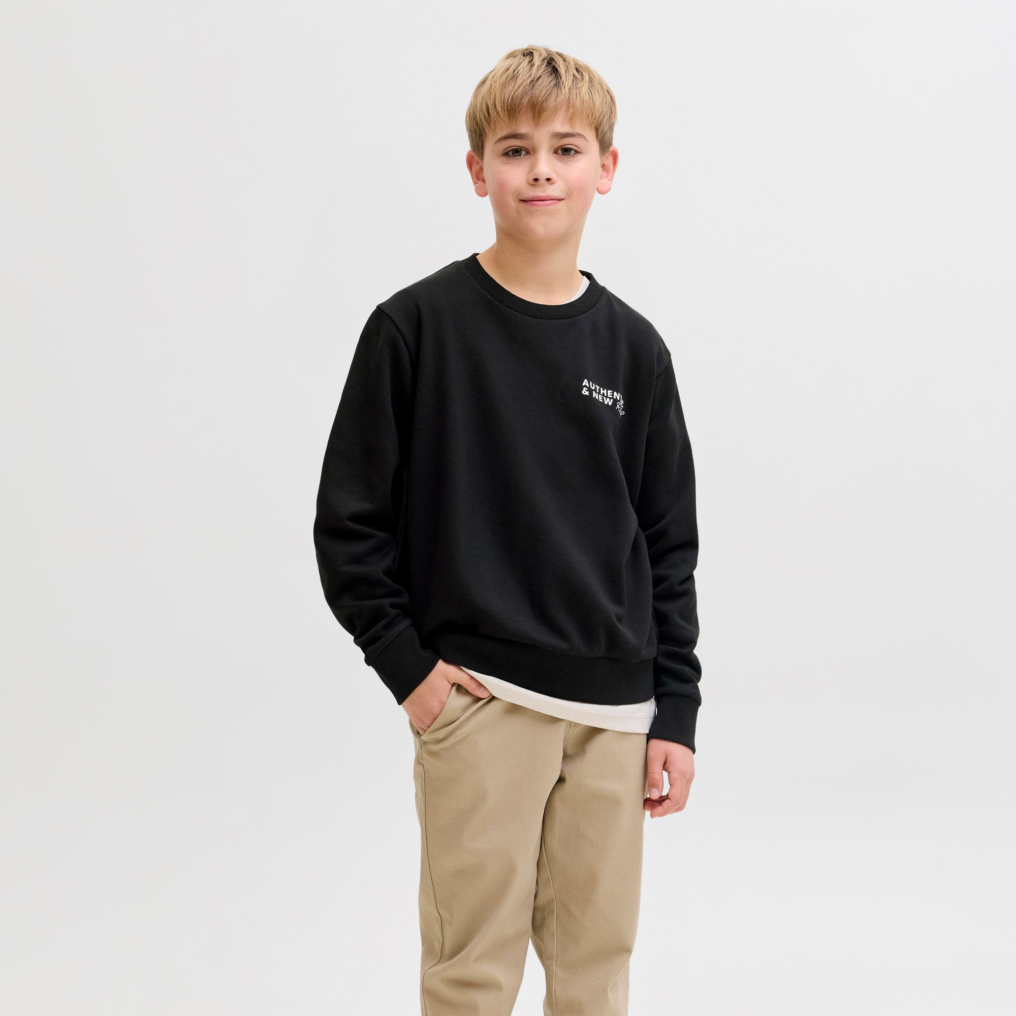 JJ Rebel Hayden Crew Neck Sweater Jongens