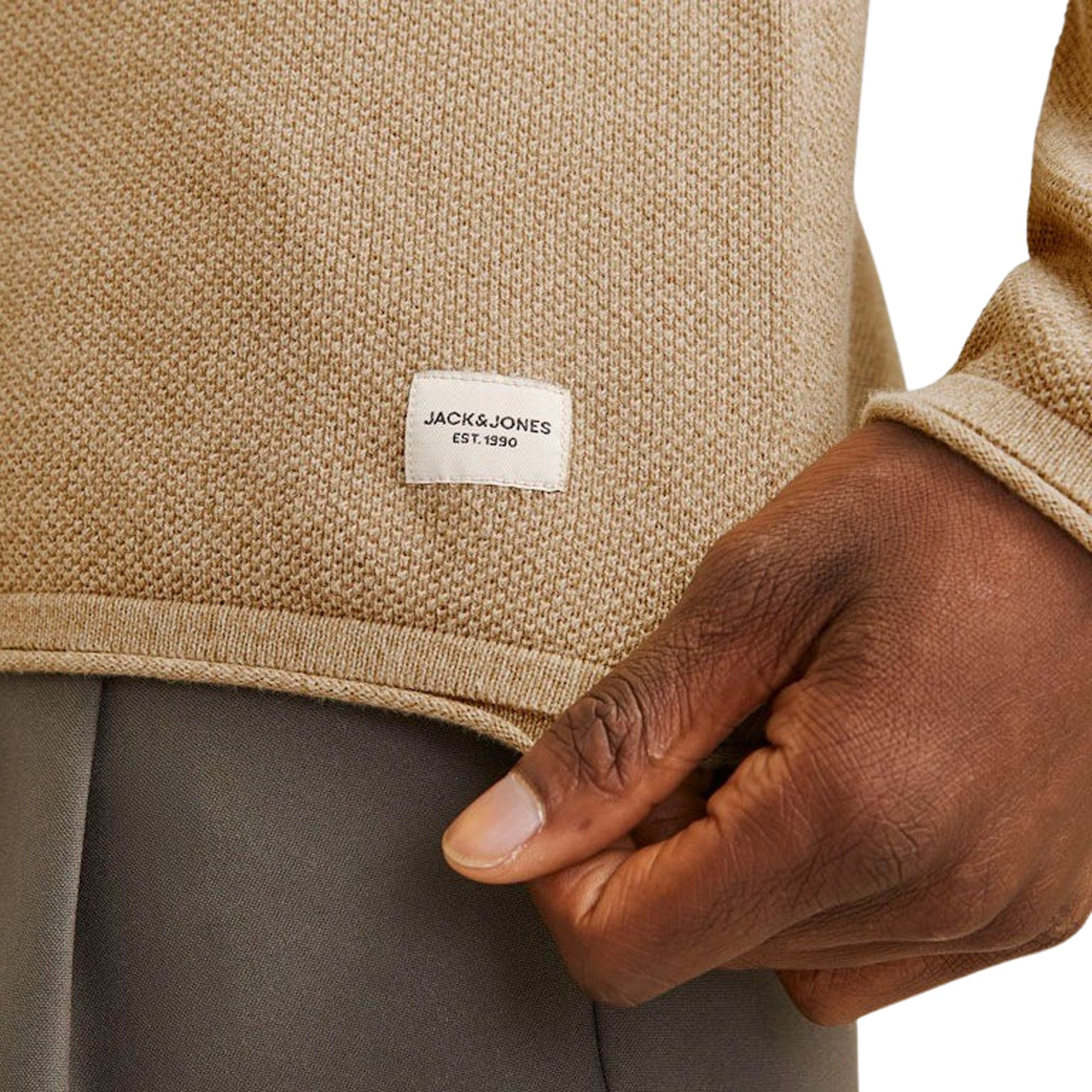 JACK & JONES ESSENTIALS sweater zwart