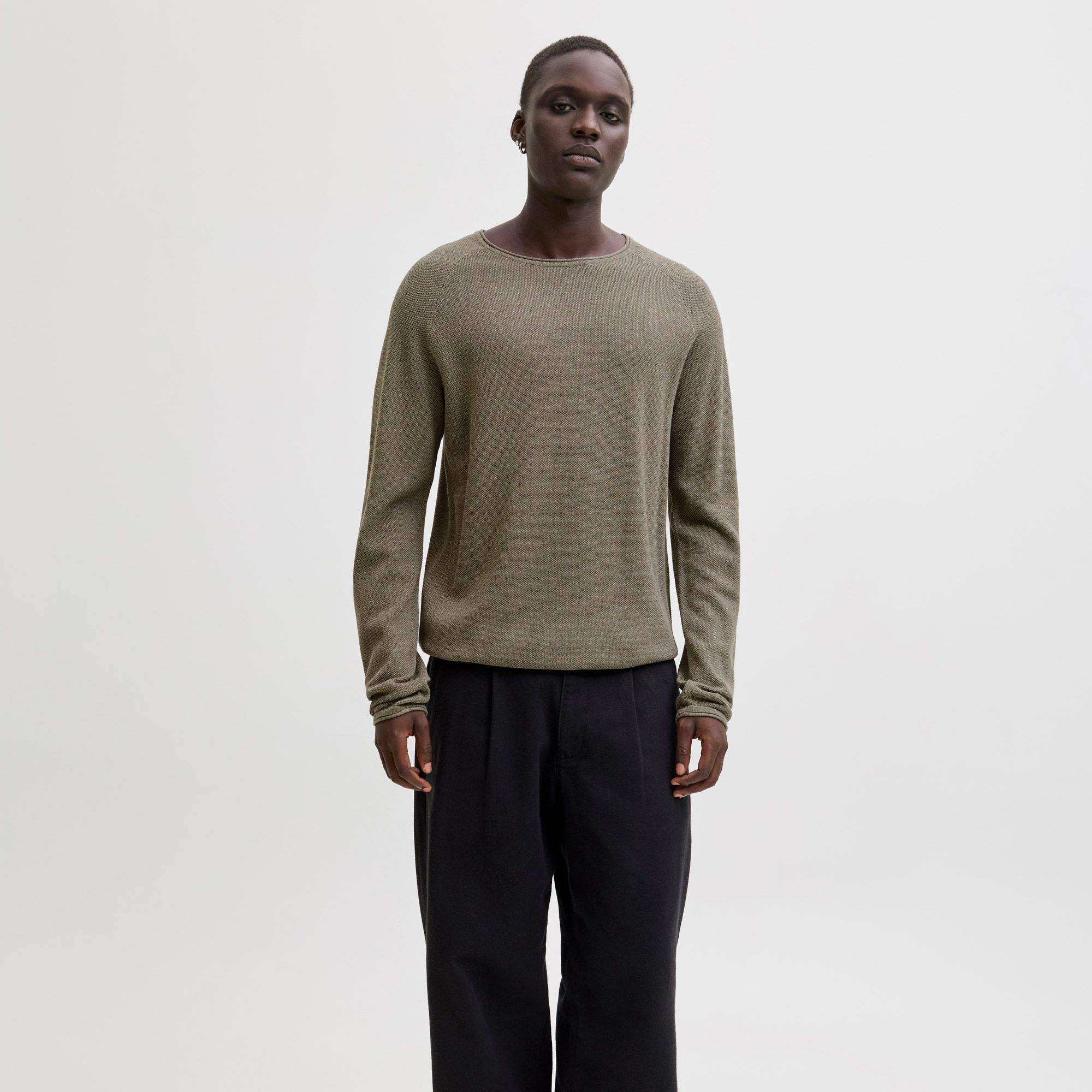 Jack & Jones Essential Hill Knit Crew Neck Sweater Heren