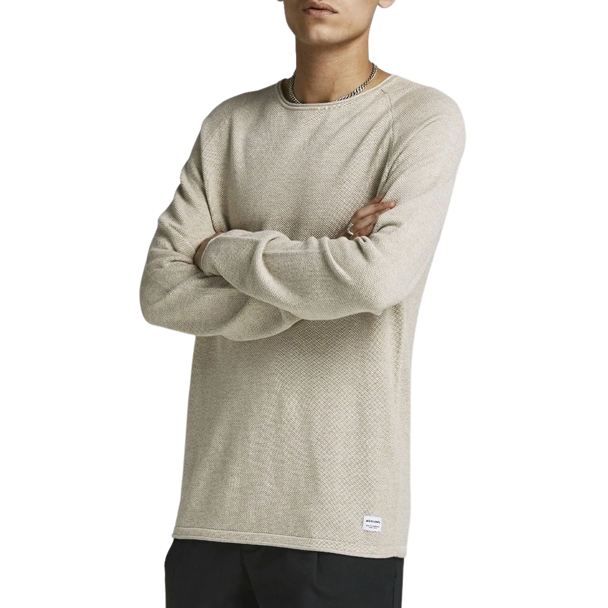 Jack & Jones Essential Hill Knit Crew Neck Sweater Heren