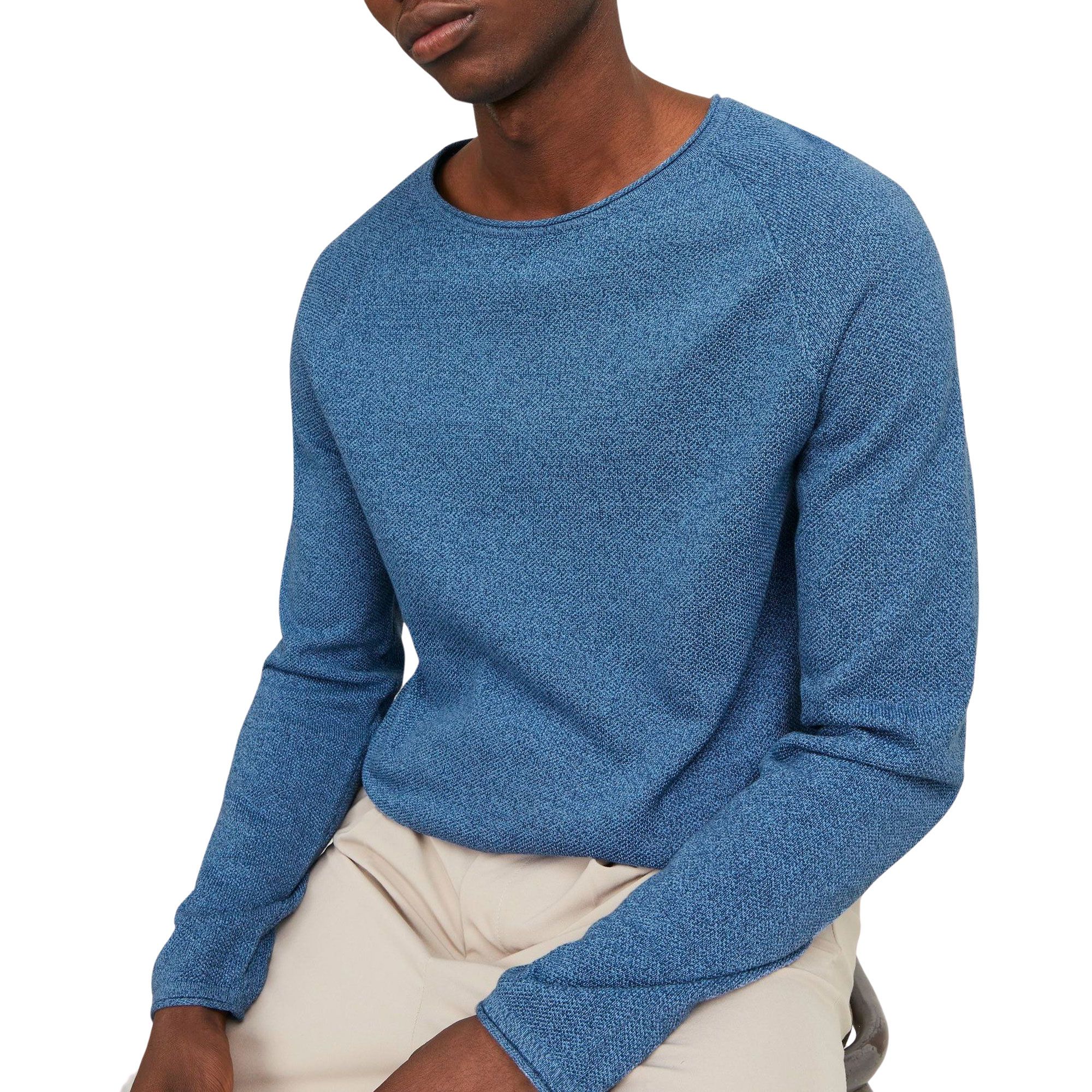 Sweat-shirt Jack & Jones Essential Hill Knit Crew Neck Hommes