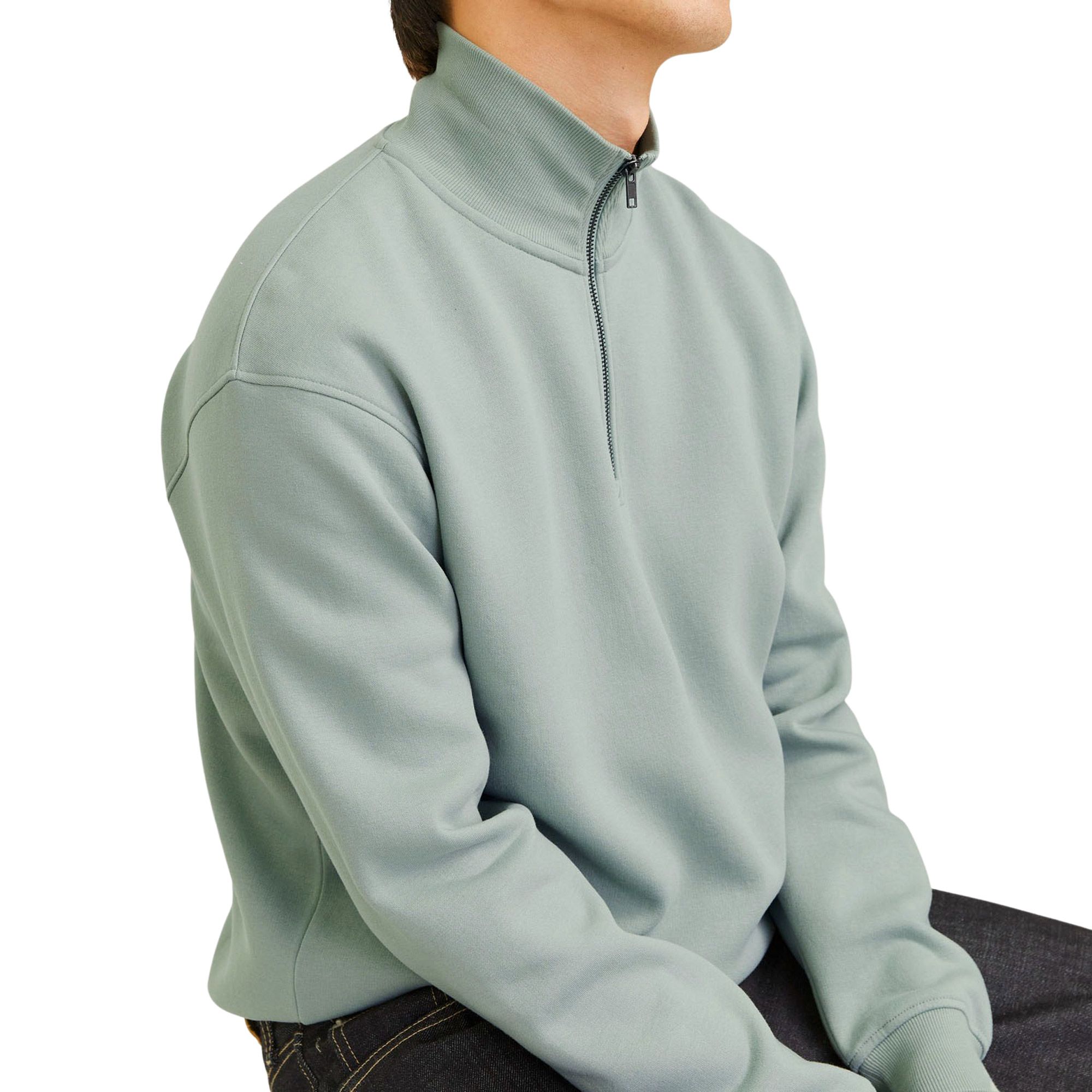 Jack & Jones Bradley Half Zip Sweater Heren