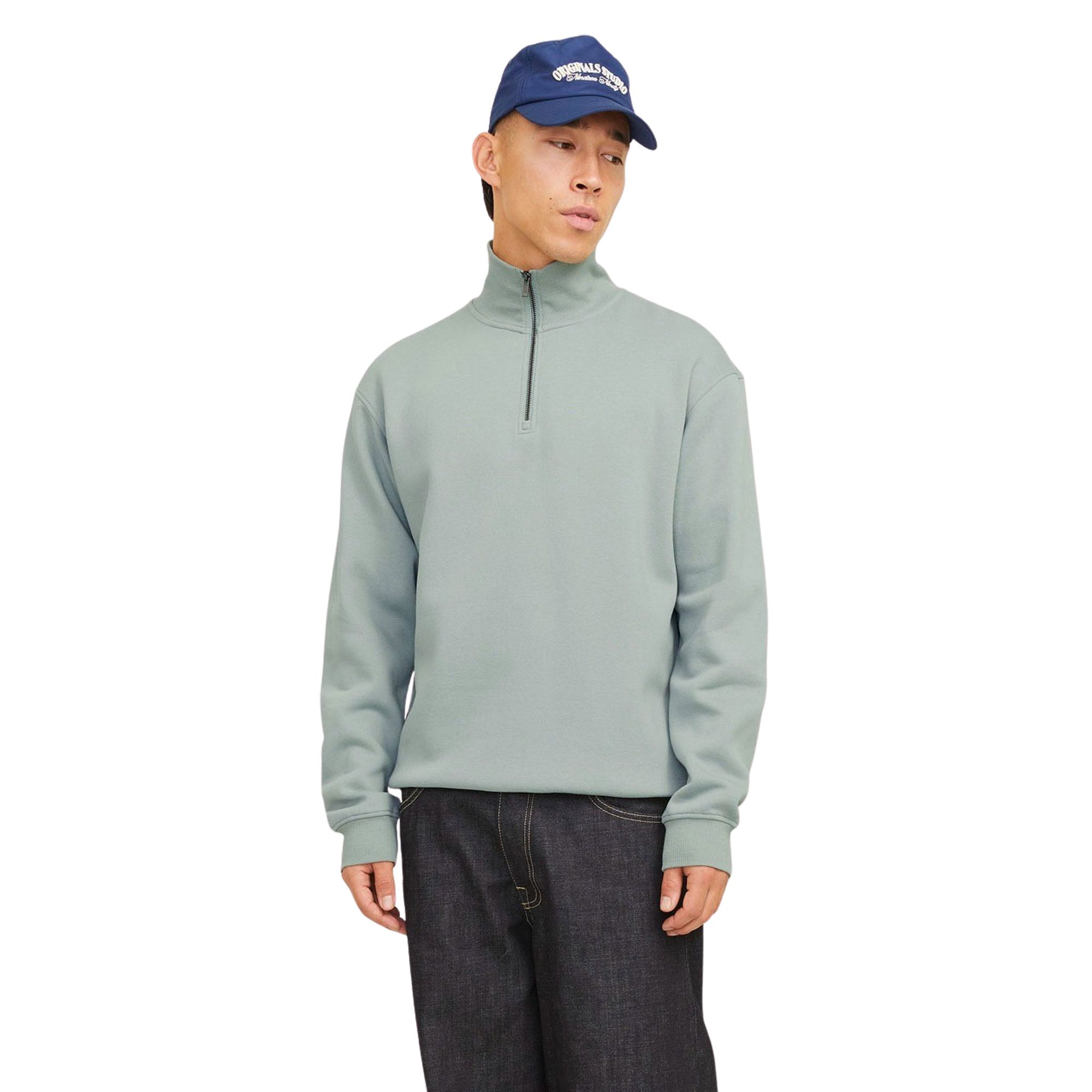 Jack & Jones Bradley Half Zip Sweater Heren