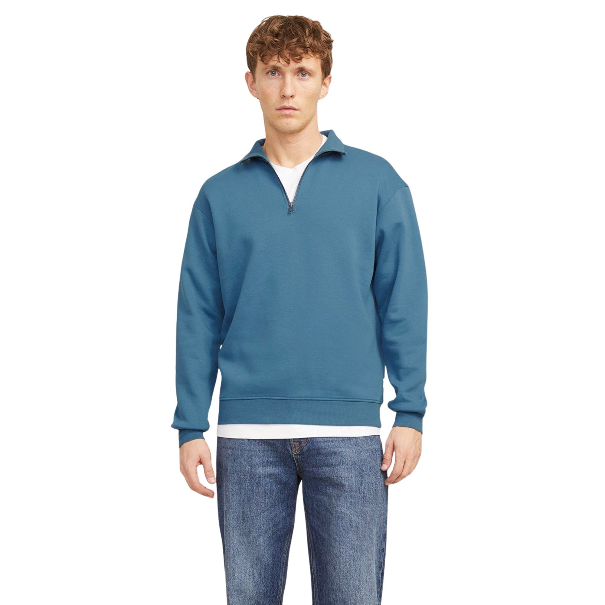 Jack & Jones Bradley Half Zip Sweater Heren