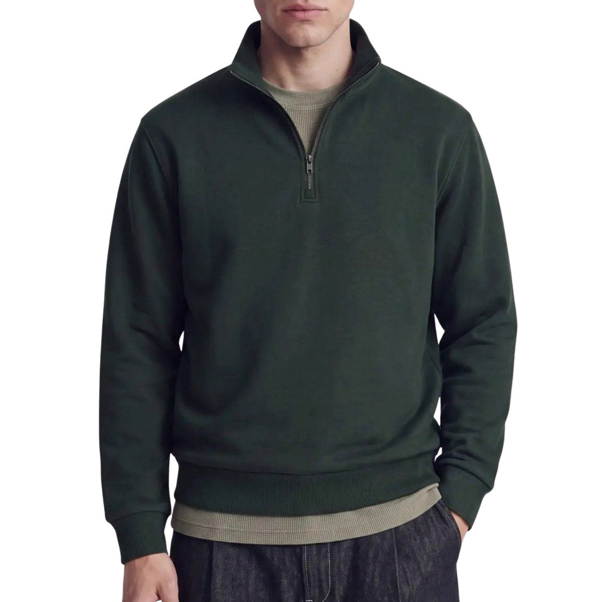 Jack &amp; Jones Bradley Half Zip Sweater Heren