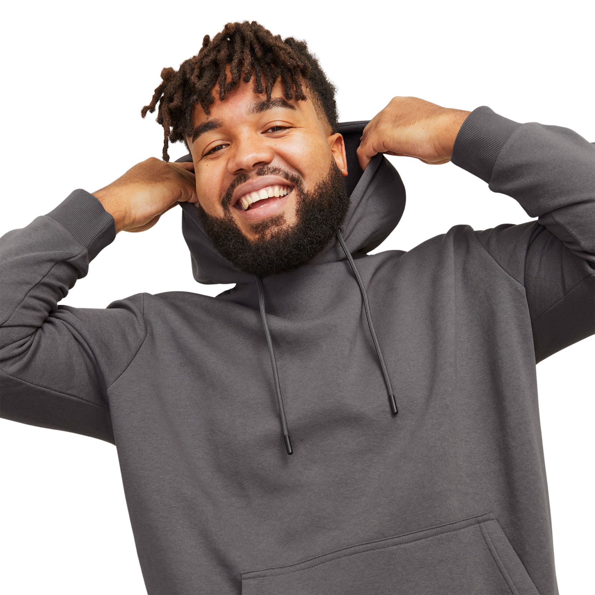 Jack & Jones Bradley Sweat Hoodie Heren (plussize)
