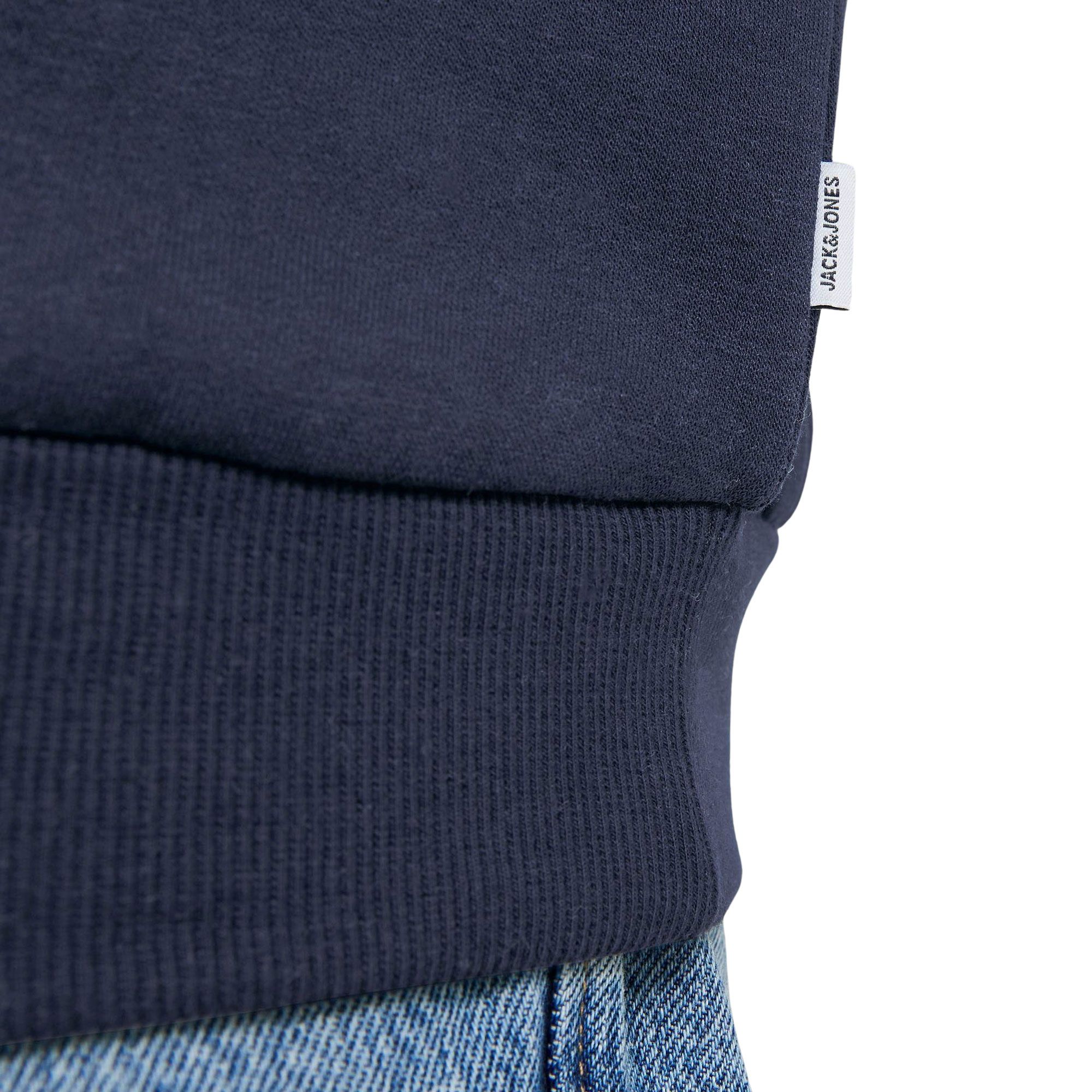 Jack & Jones Jorfrederiksberg Sweat à Capuche Sn, Bleu Nuit, S
