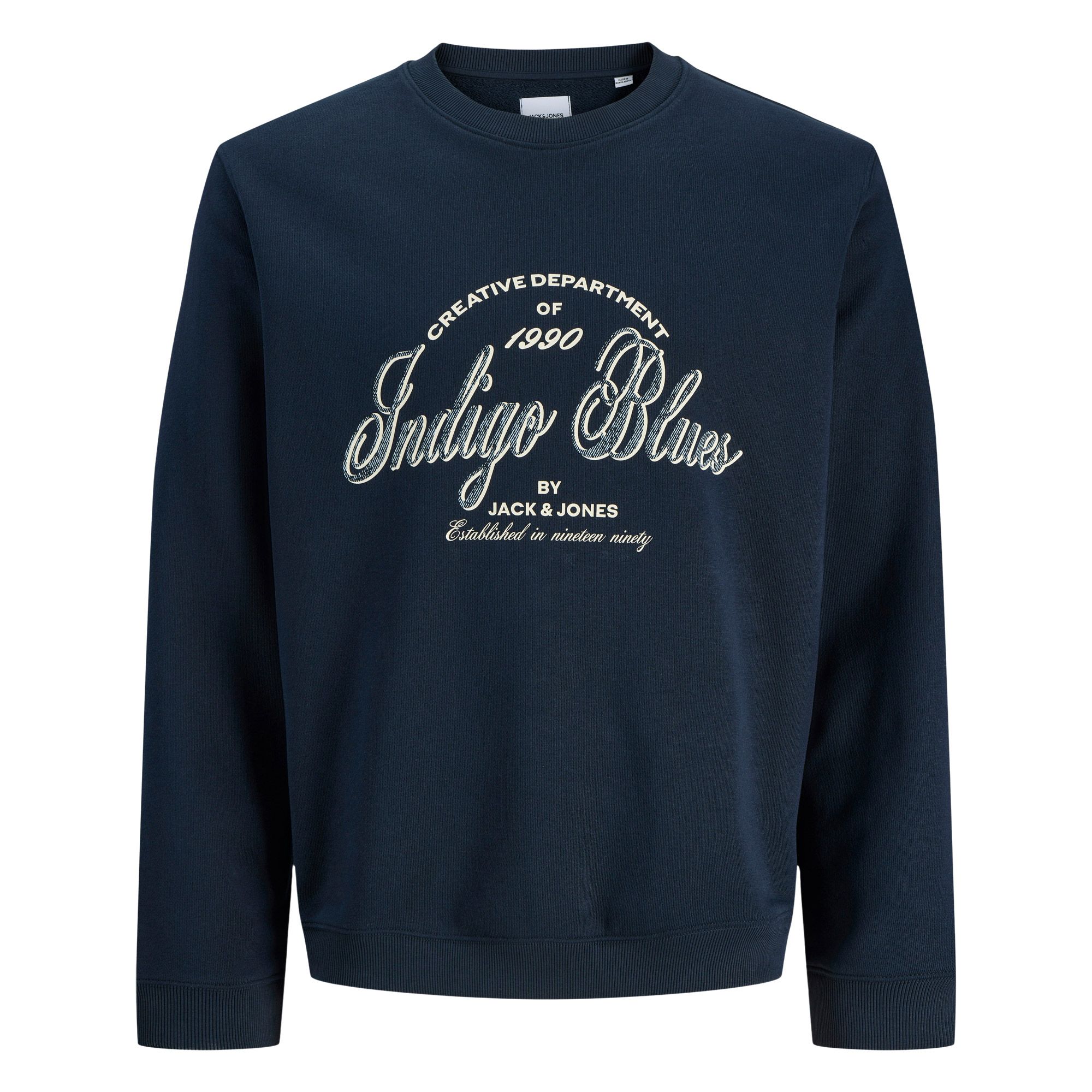 Jack & Jones CREW NECK - Sweatshirt - moonbeam/écru