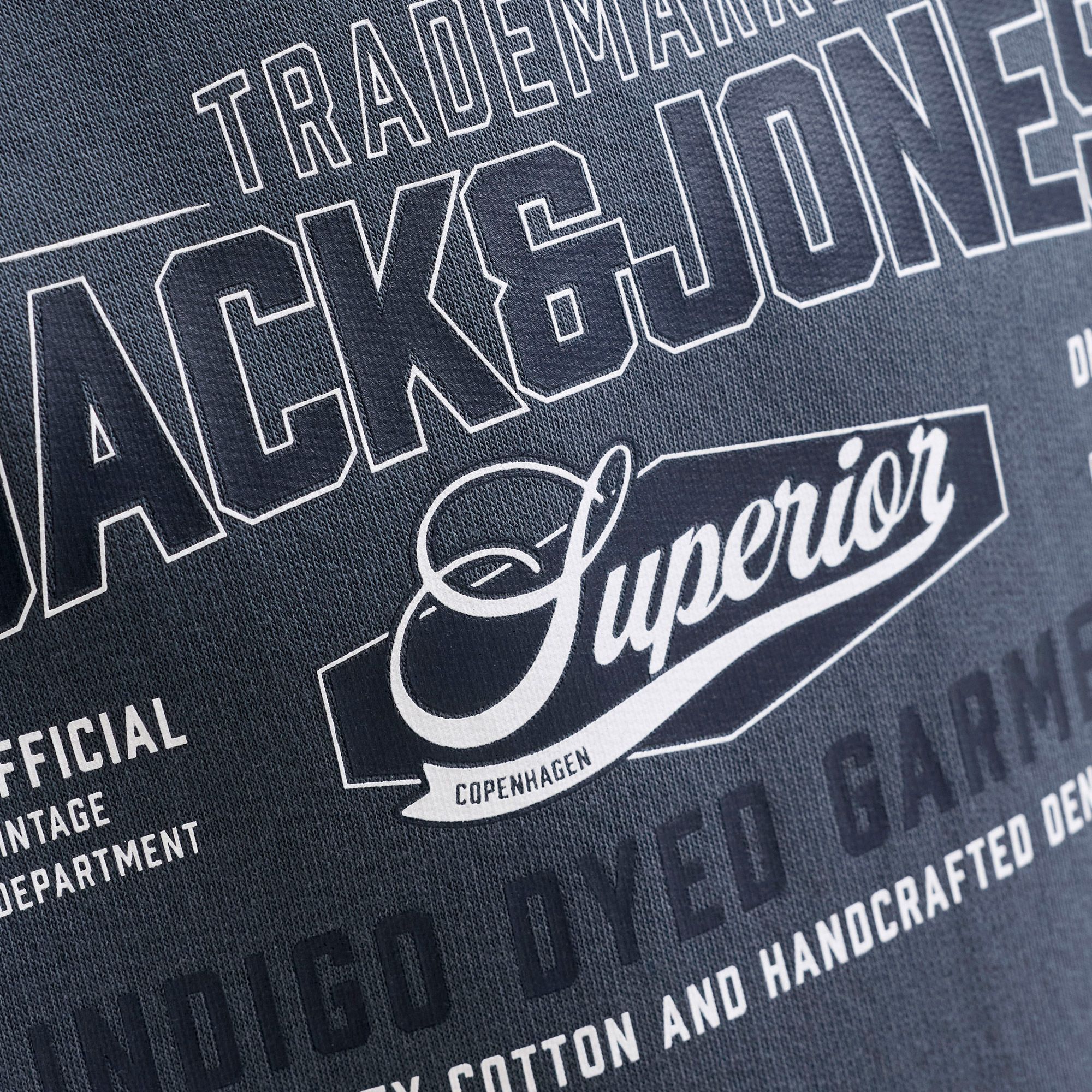 Jack & Jones Logo Crew 2 Col Sweater Junior