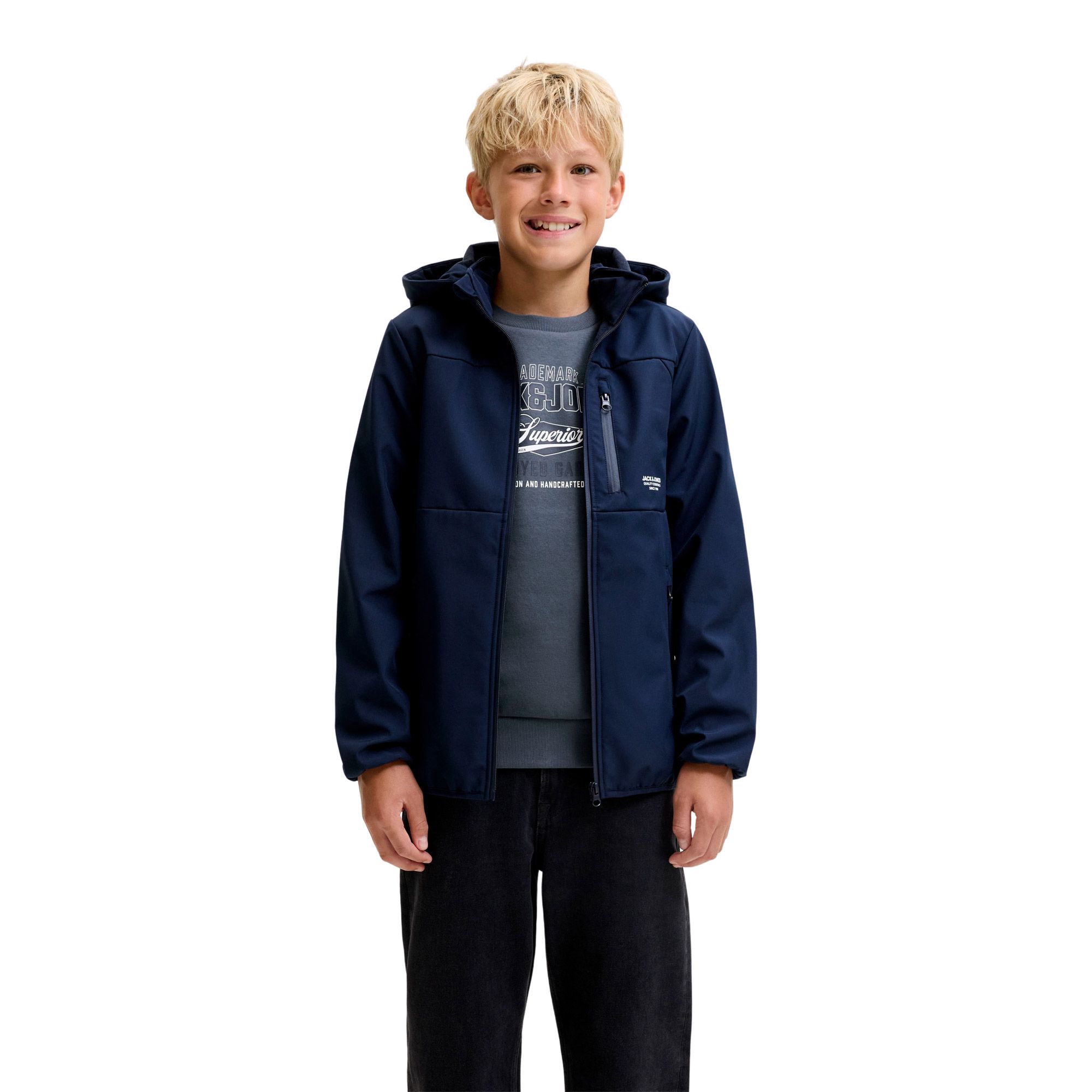 Jack & Jones Logo Crew 2 Col Sweater Junior