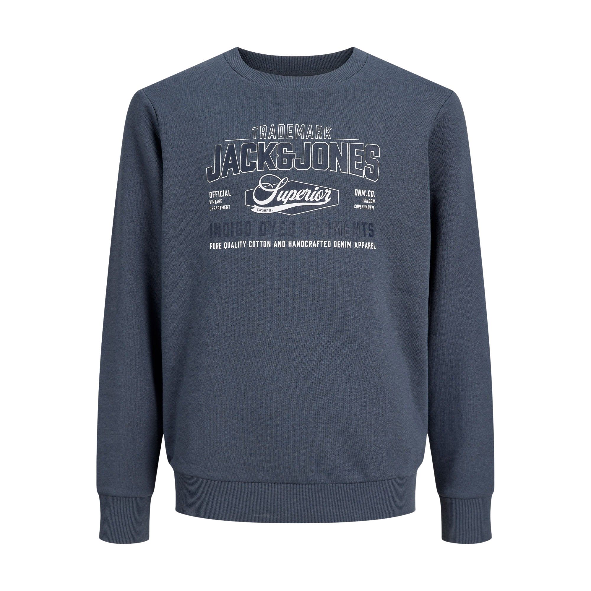 Jack & Jones Logo Crew 2 Col Sweater Junior