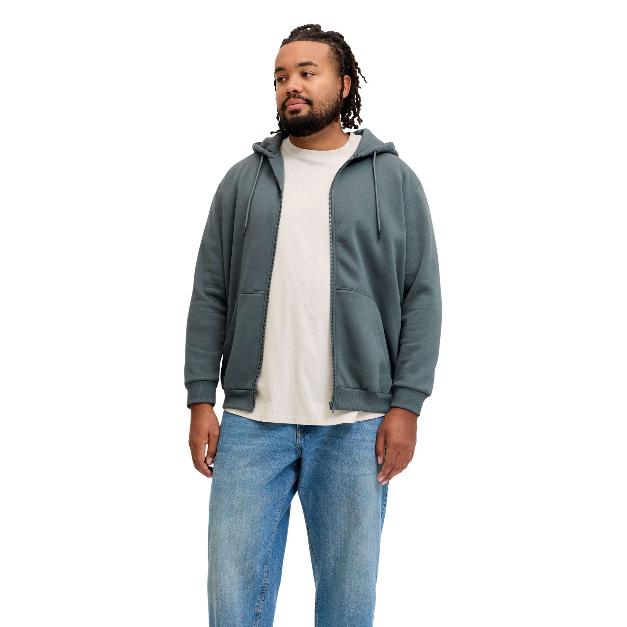 Jack & Jones Bradley Sweat Vest Heren (plussize)