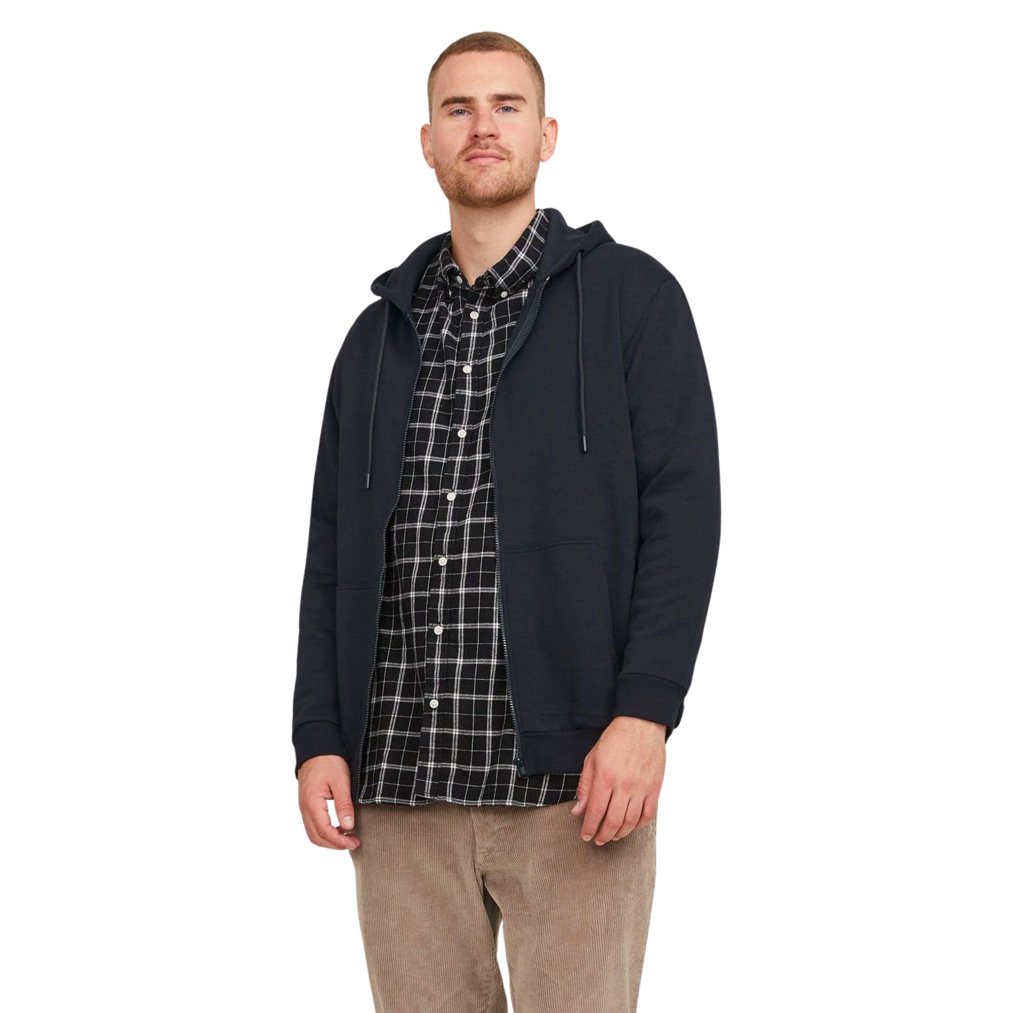 Jack & Jones Bradley Sweat Vest Heren (plussize)