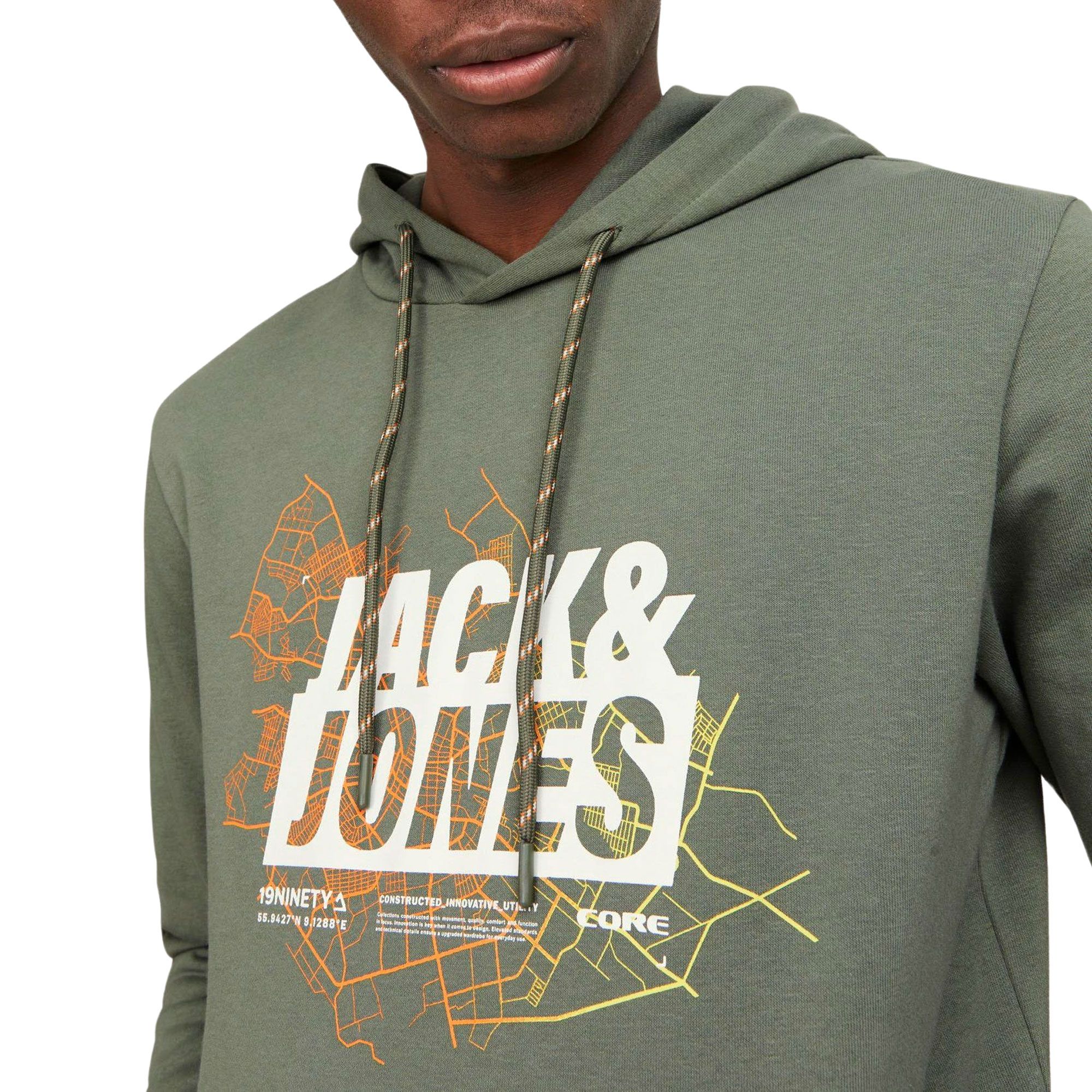 Sweatshirt Jack & Jones Map Logo