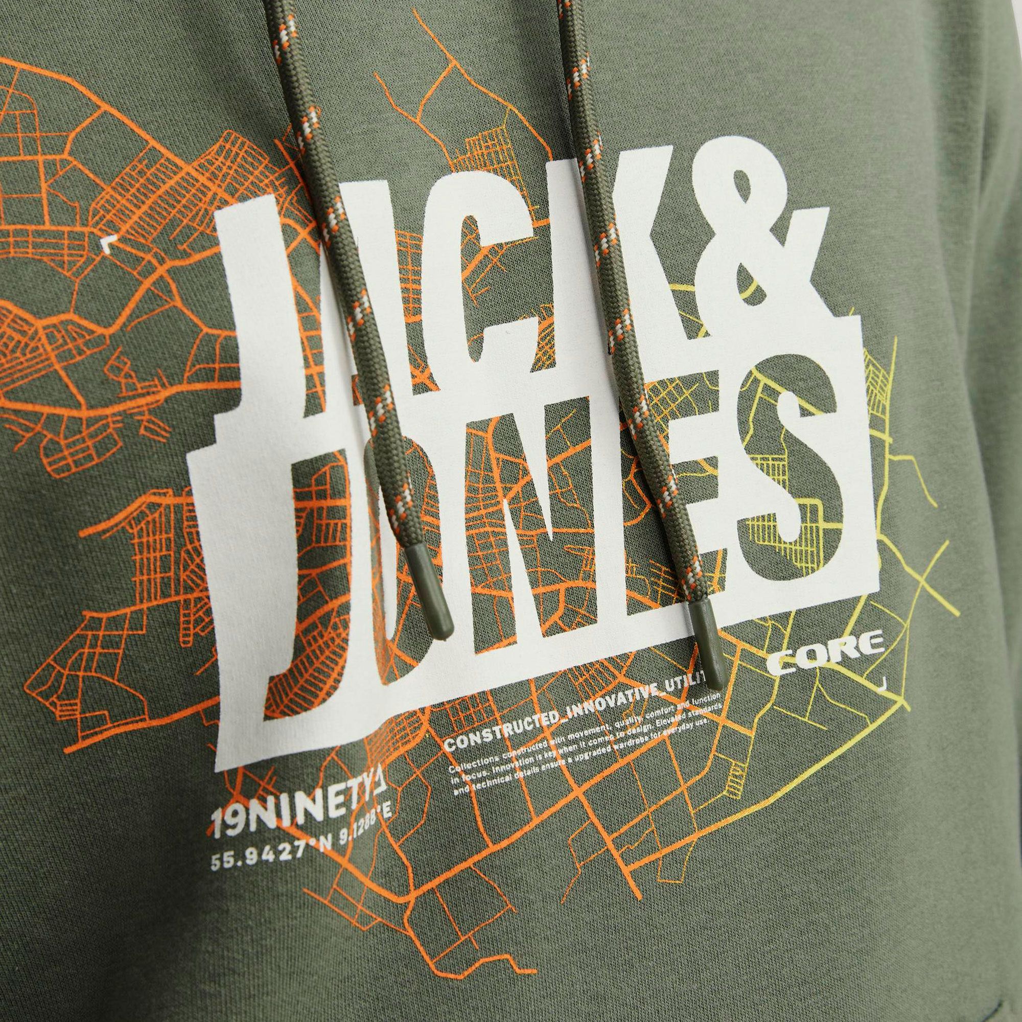 Sweatshirt Jack & Jones Map Logo