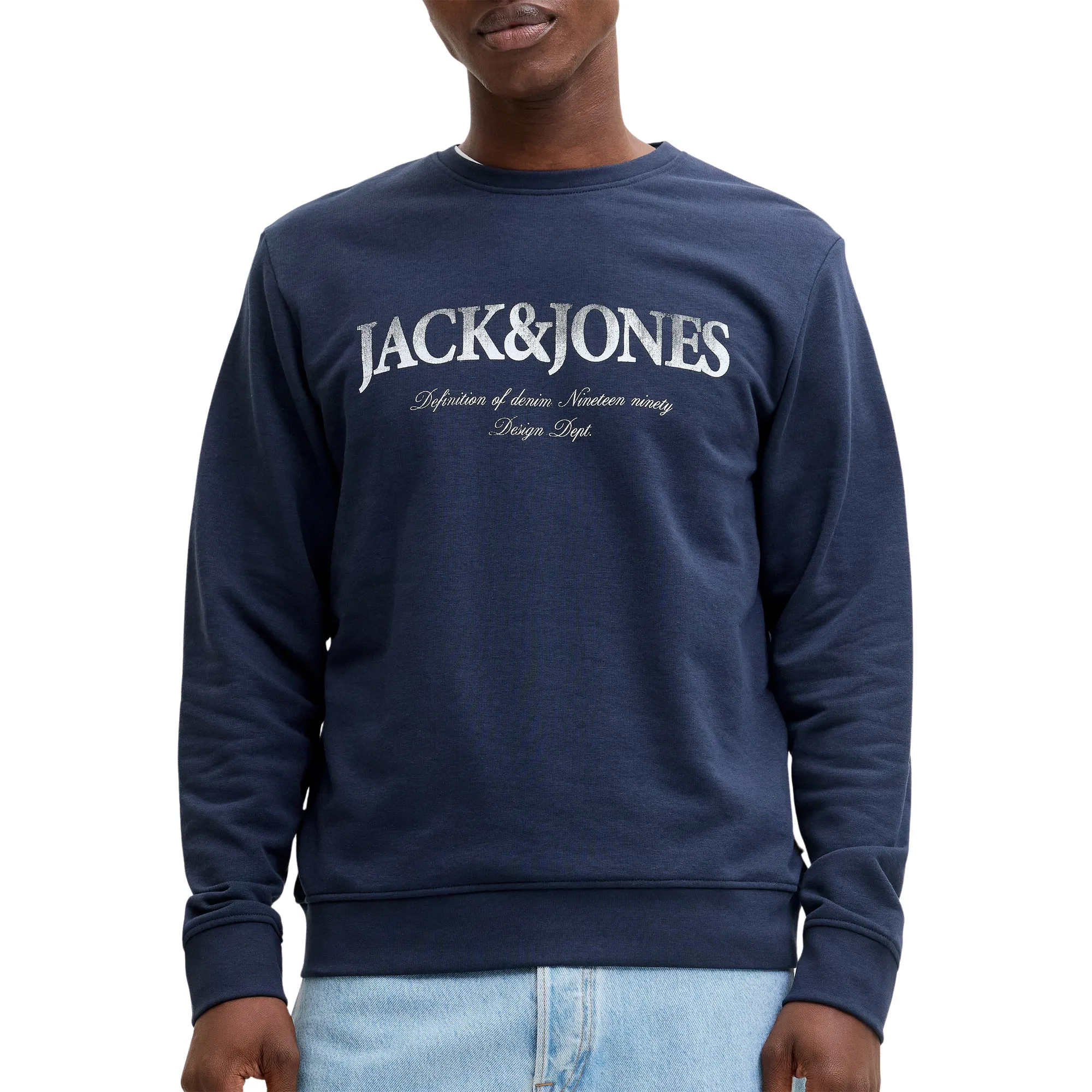 Jack & Jones Devin Daytona Print Sweater Heren