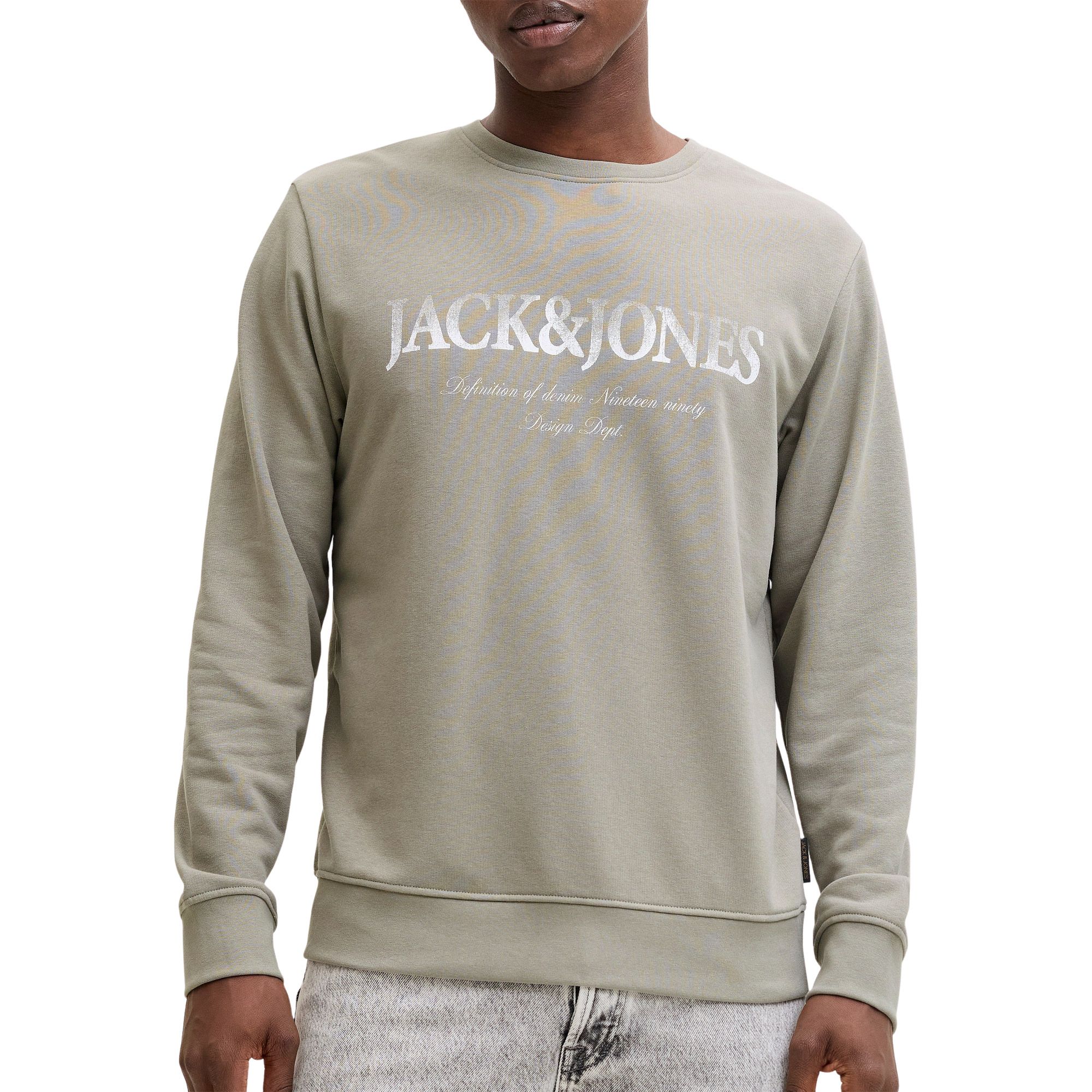 Jack & Jones Devin Daytona Print Sweater Heren