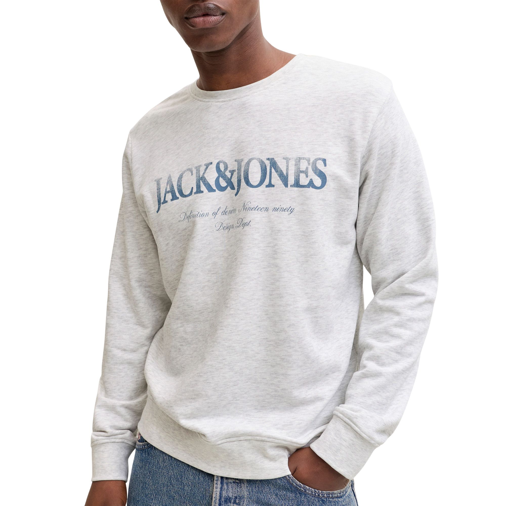 Jack & Jones Devin Daytona Print Sweater Heren