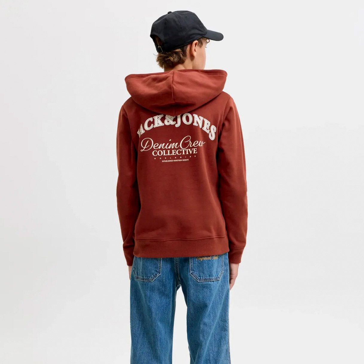 Jack & Jones Brandes Backprint Hoodie Junior