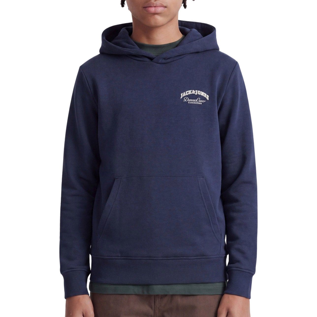 Jack &amp; Jones Brandes Backprint Hoodie Junior