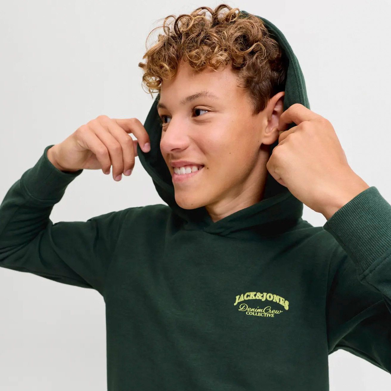 Jack & Jones Brandes Backprint Kapuzenpullover Kinder