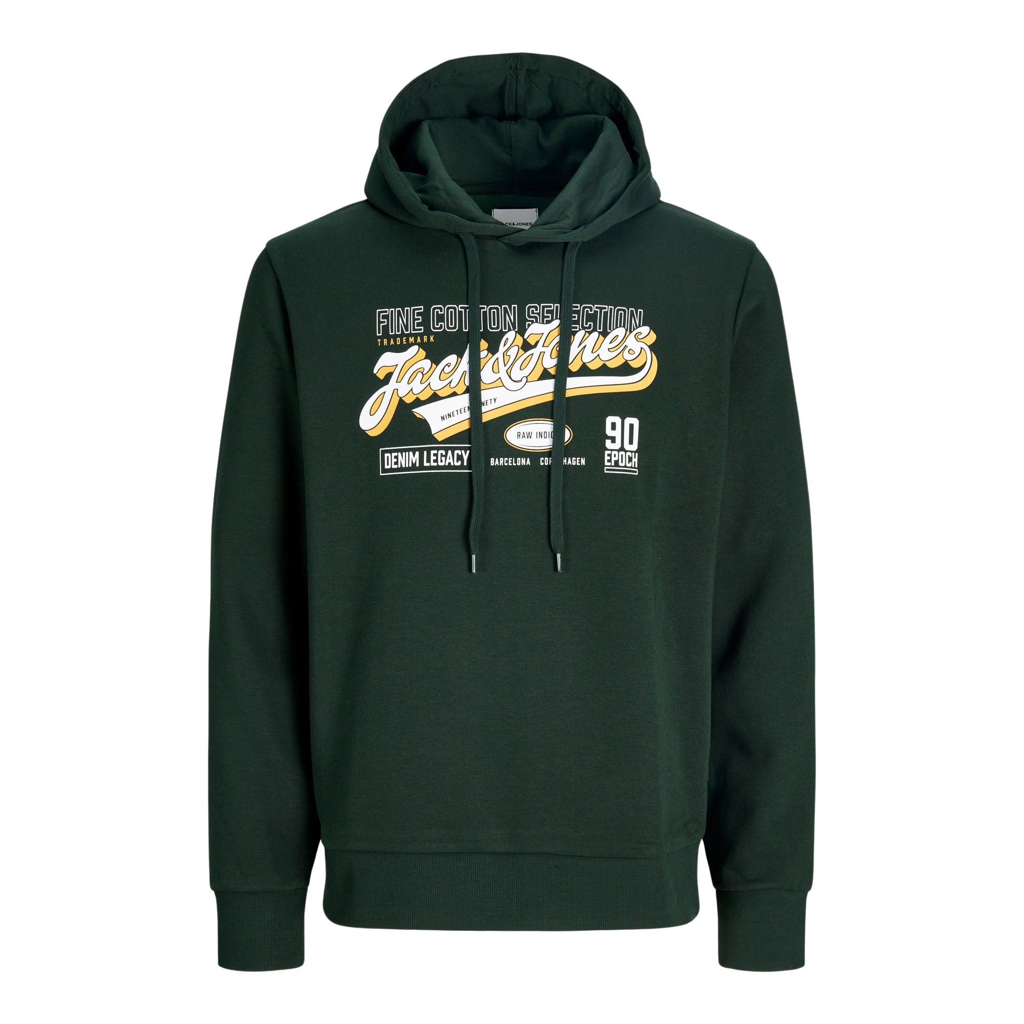 Pull Jack & Jones Logo Sweat 2 Col Hommes (plussize)