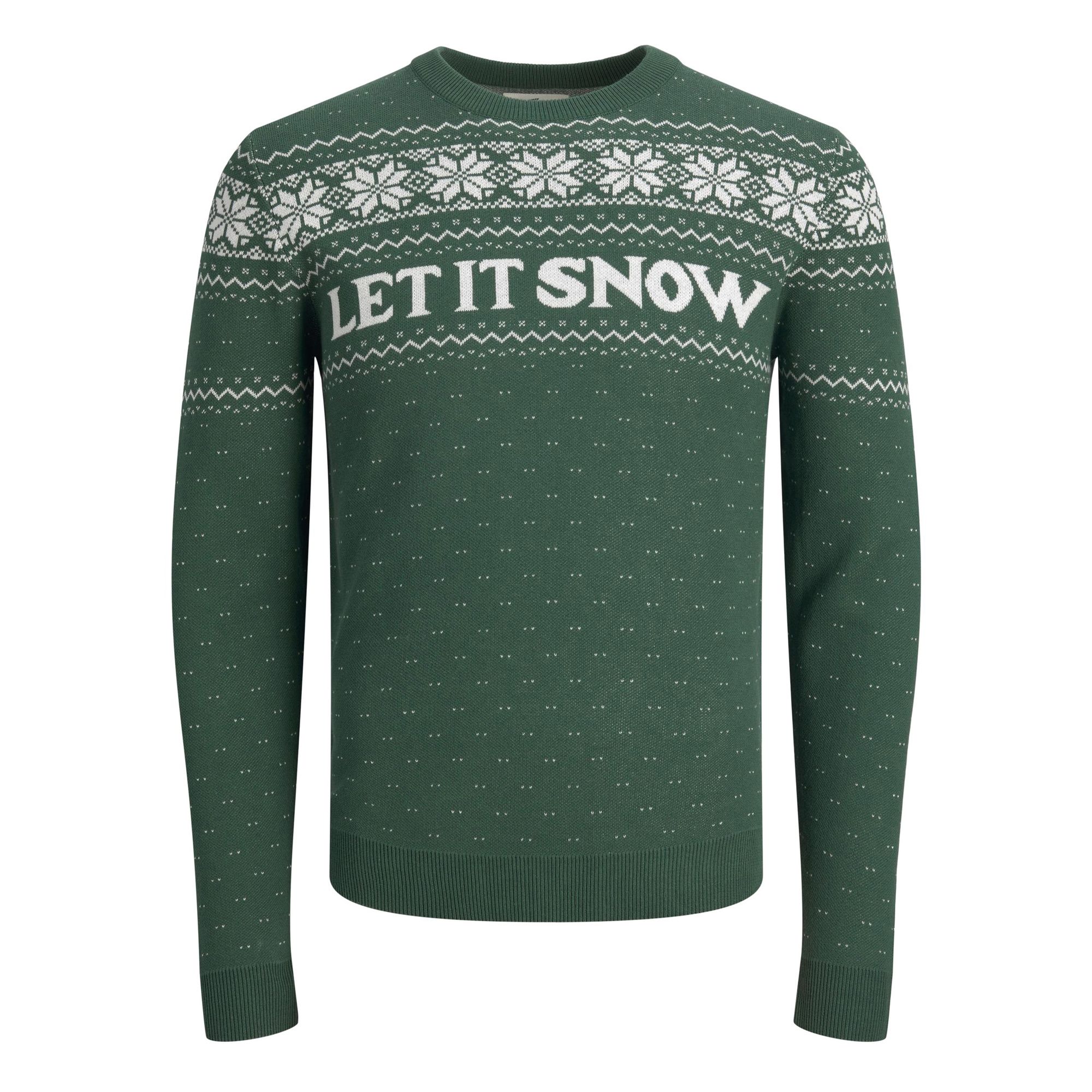 Jack & Jones Originals Xmas Knit Crew Sweater Heren