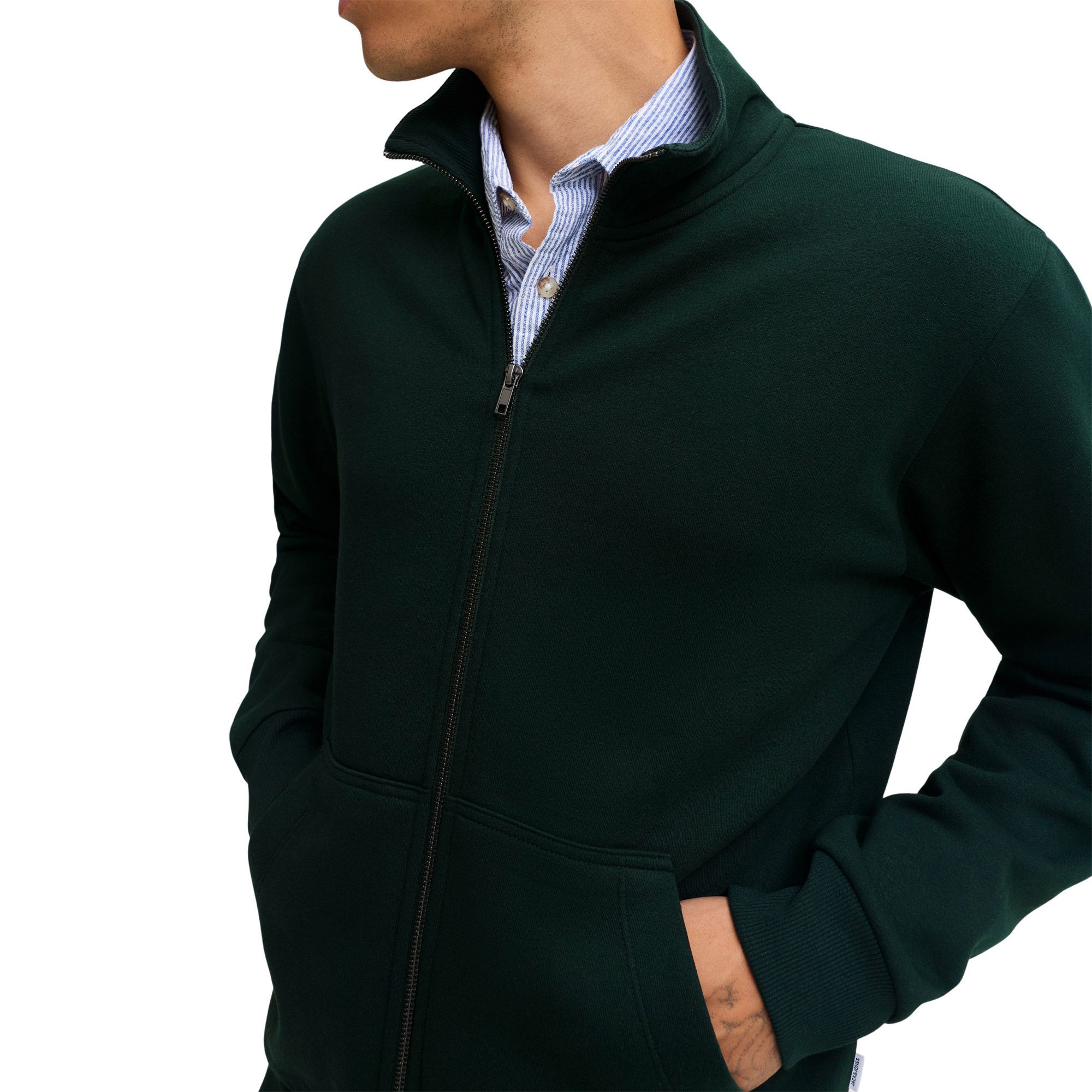 Jack & Jones Bradley Sweat Zip Vest Heren