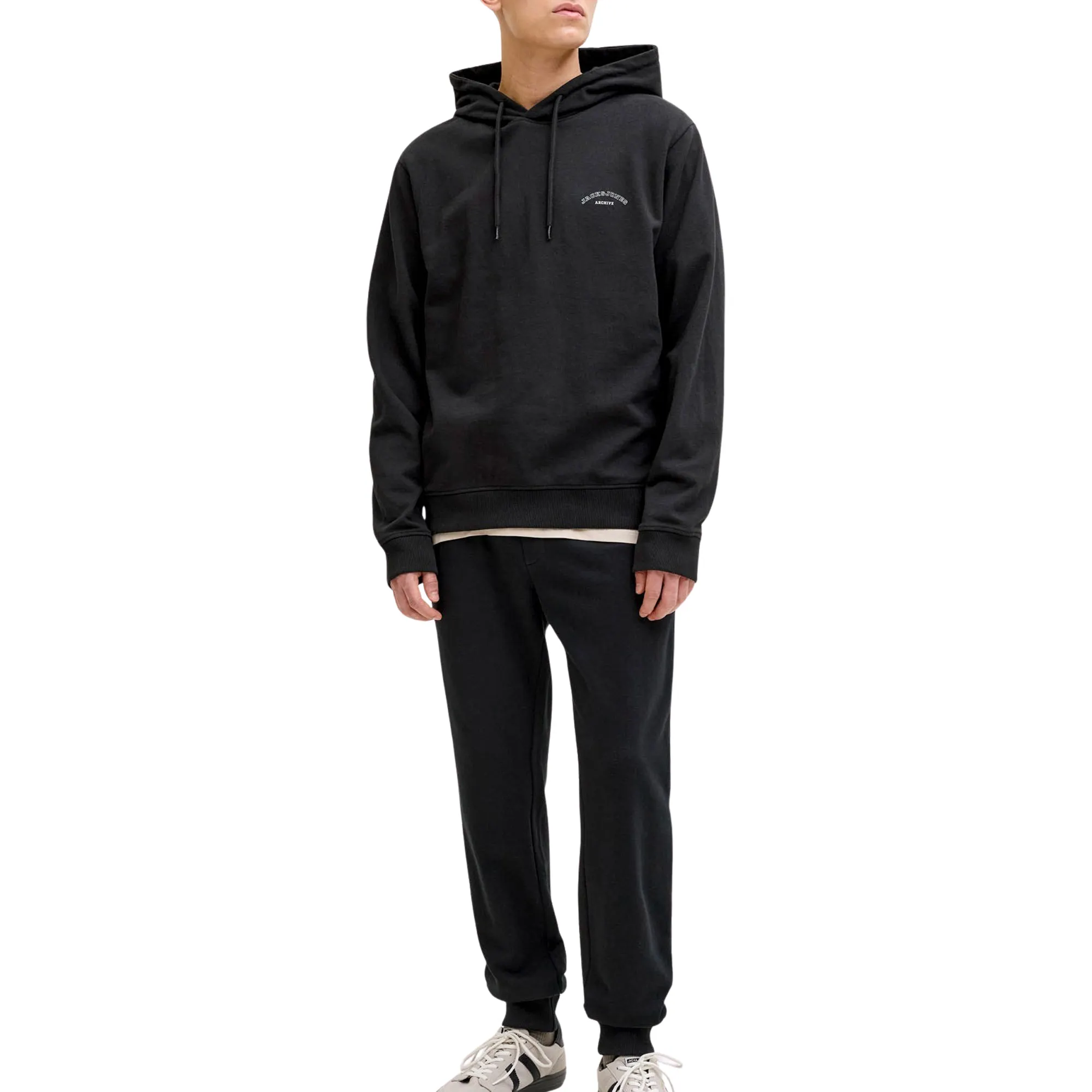 Jack &amp; Jones College Logo Sweat Hood Set Heren