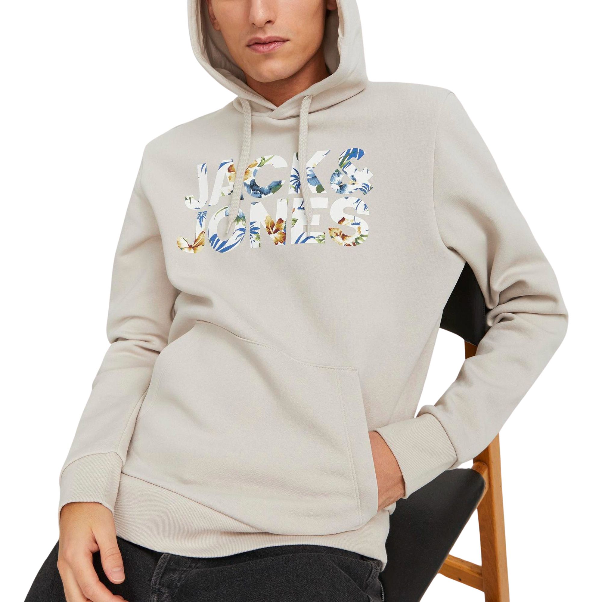 Jack & Jones Jeff Corp Logo Sweat Hoodie Heren