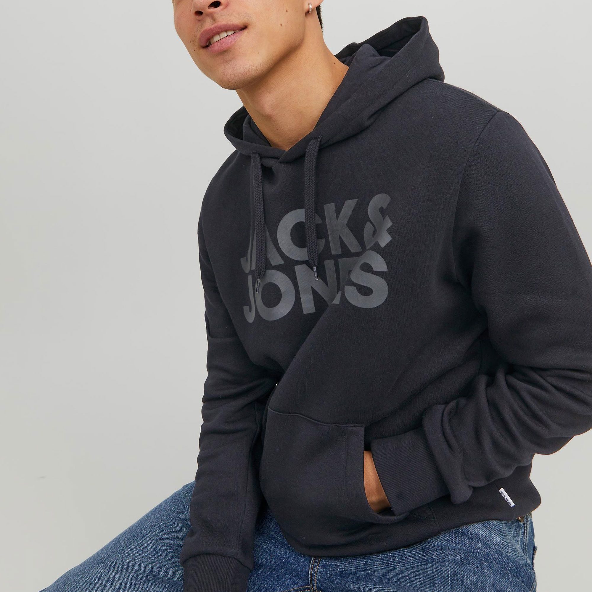 Jack & Jones Corp Logo Hoodie Heren
