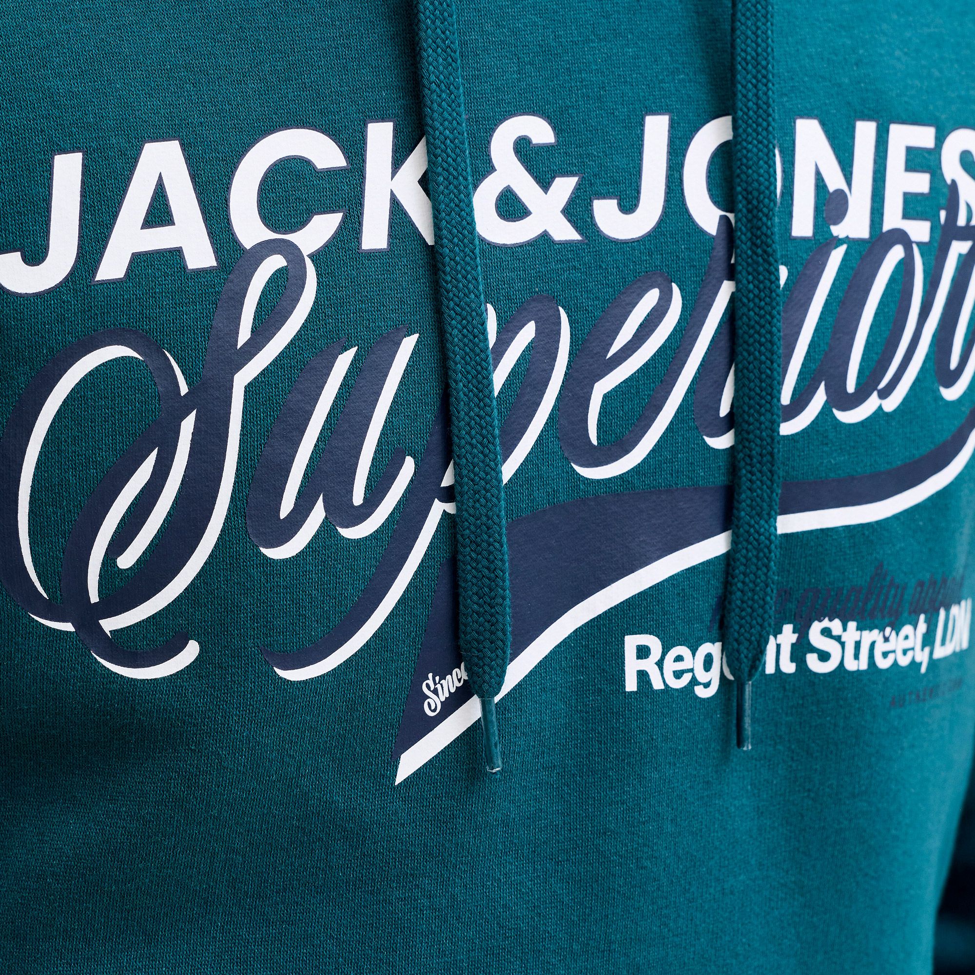 Jack & Jones Logo Hoodie Heren