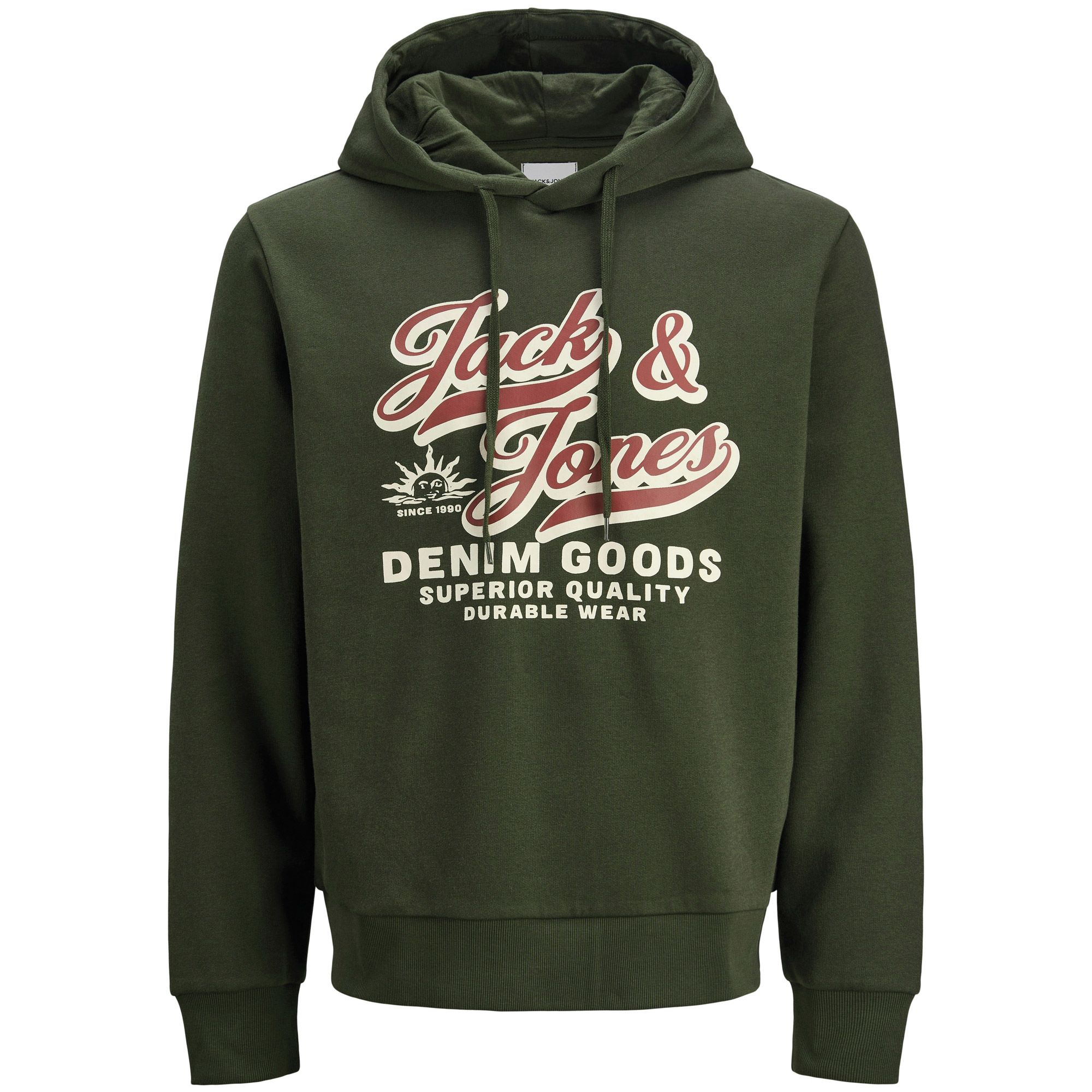 Jack & Jones Logo Hoodie Heren