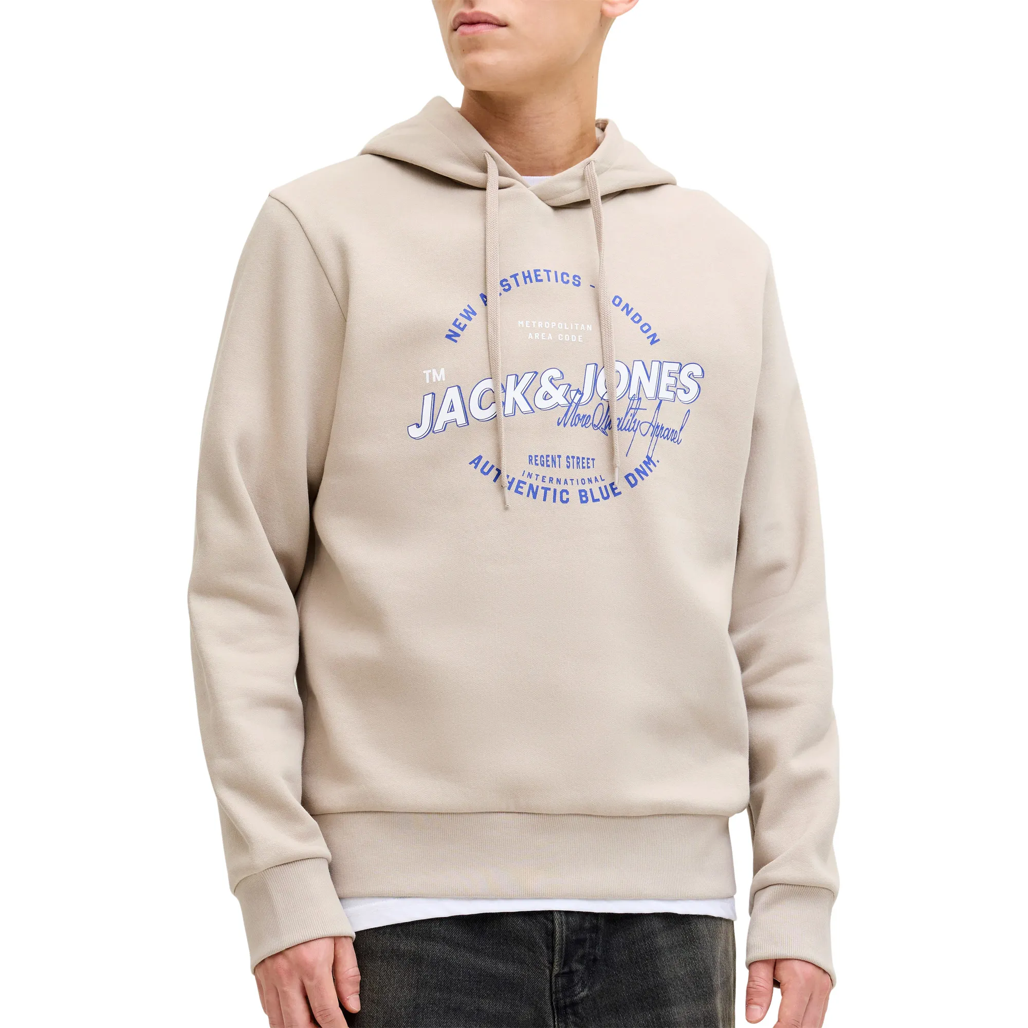 Jack & Jones Logo Hoodie Heren