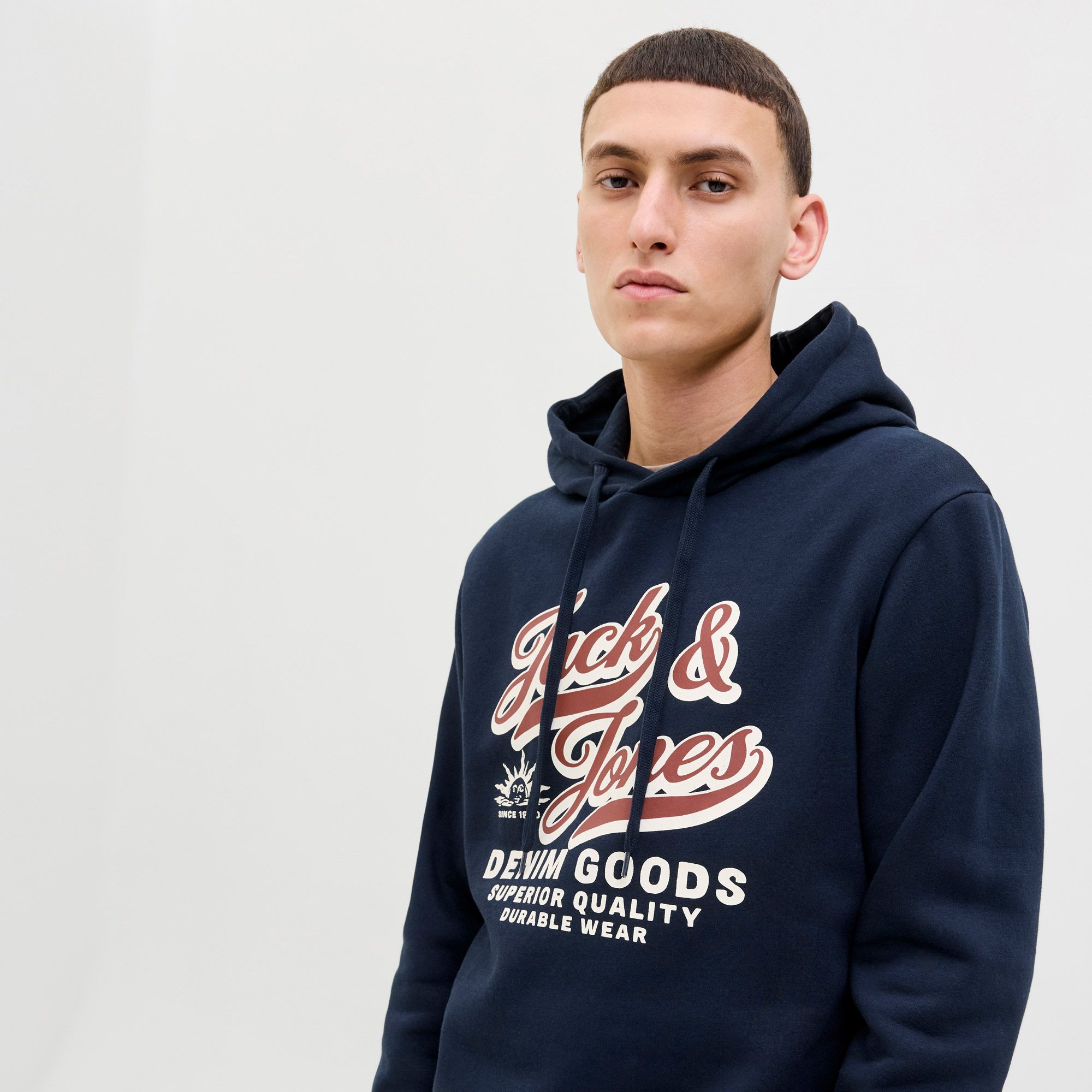 Jack & Jones Logo Hoodie Homme