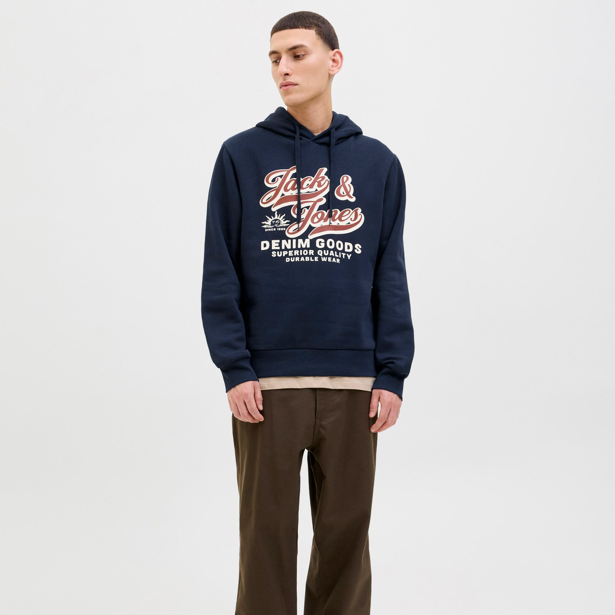 Jack & Jones Logo Hoodie Homme