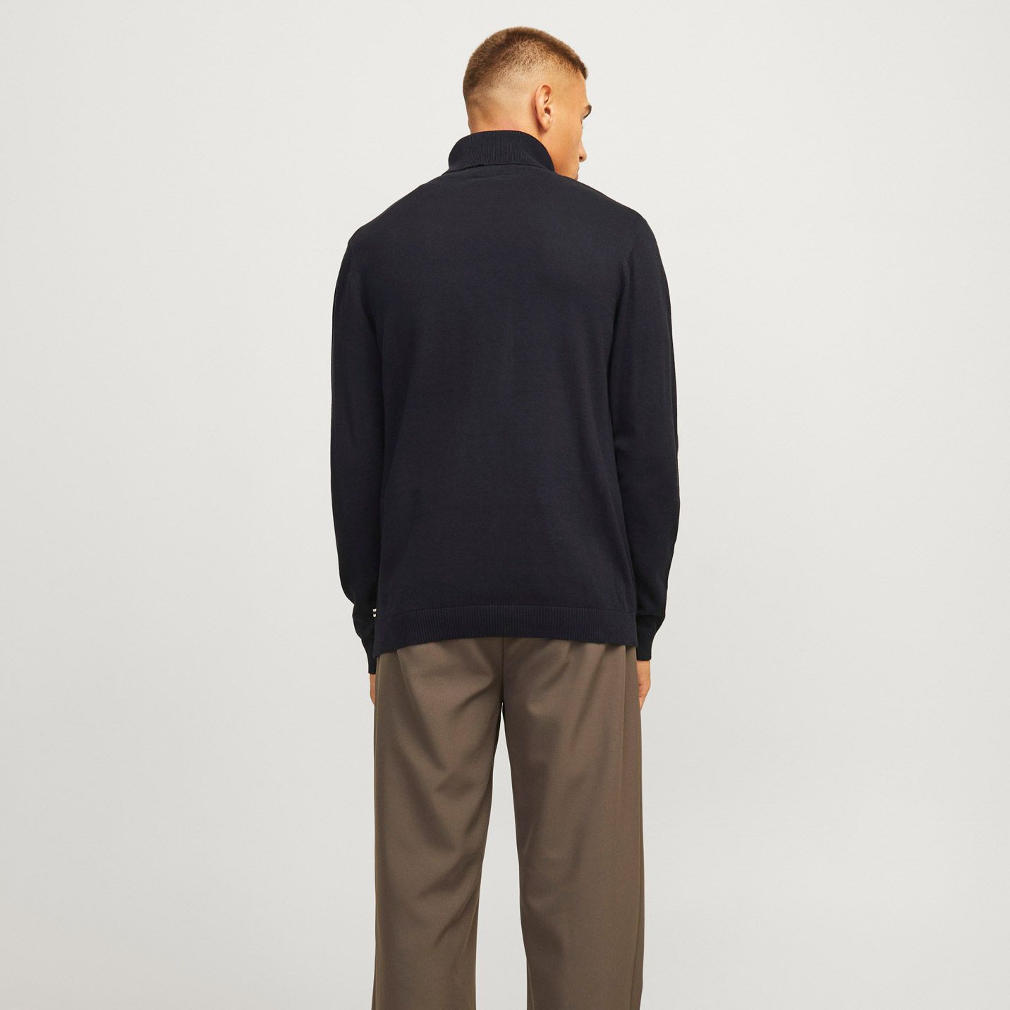 Jack & Jones Basic Knit Roll Neck Trui Heren