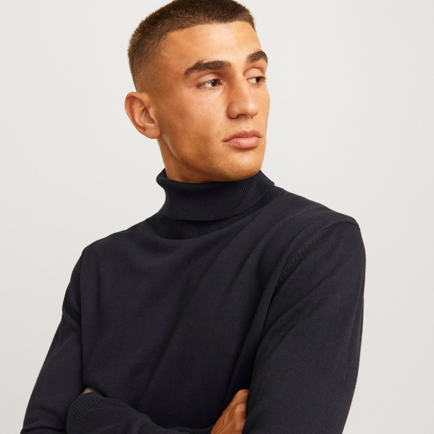 Jack & Jones Basic Knit Roll Neck Trui Heren